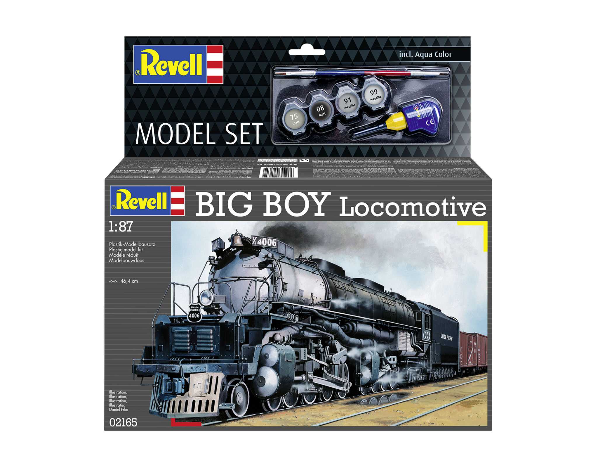ModelSet lokomotiva 62165 - Big Boy Locomotive (1:87)