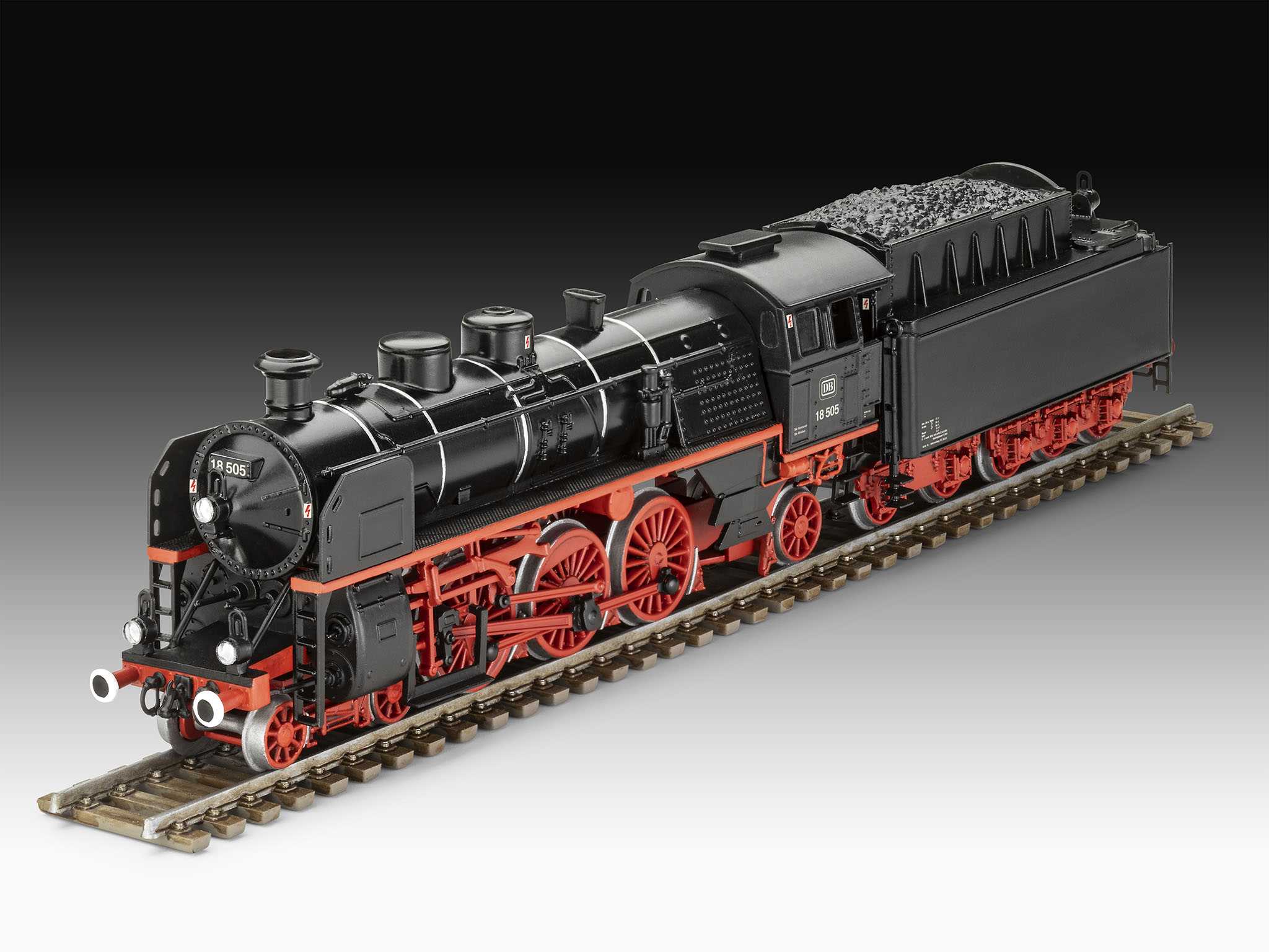 ModelSet lokomotiva 62167 - Express Loco BR 18 505 with Tender (1:87)