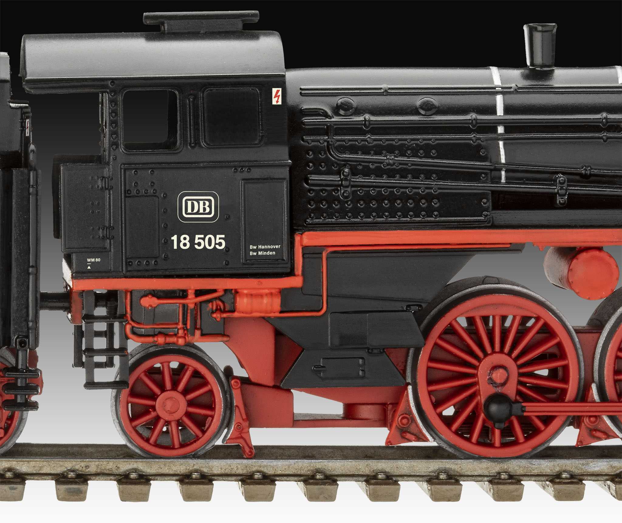 ModelSet lokomotiva 62167 - Express Loco BR 18 505 with Tender (1:87)