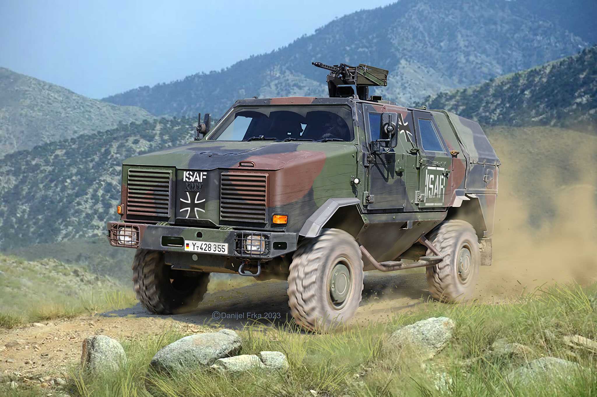 ModelSet military 63345 - ATF Dingo 1 (1:72)