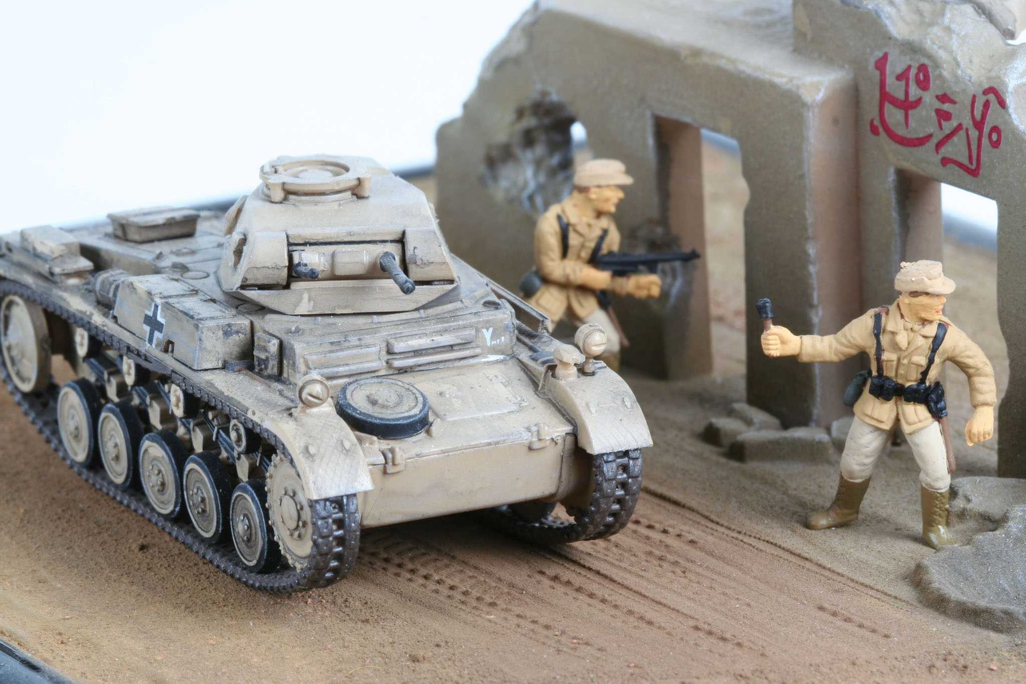 ModelSet tank 63229 - PzKpfw II Ausf. F (1:76)