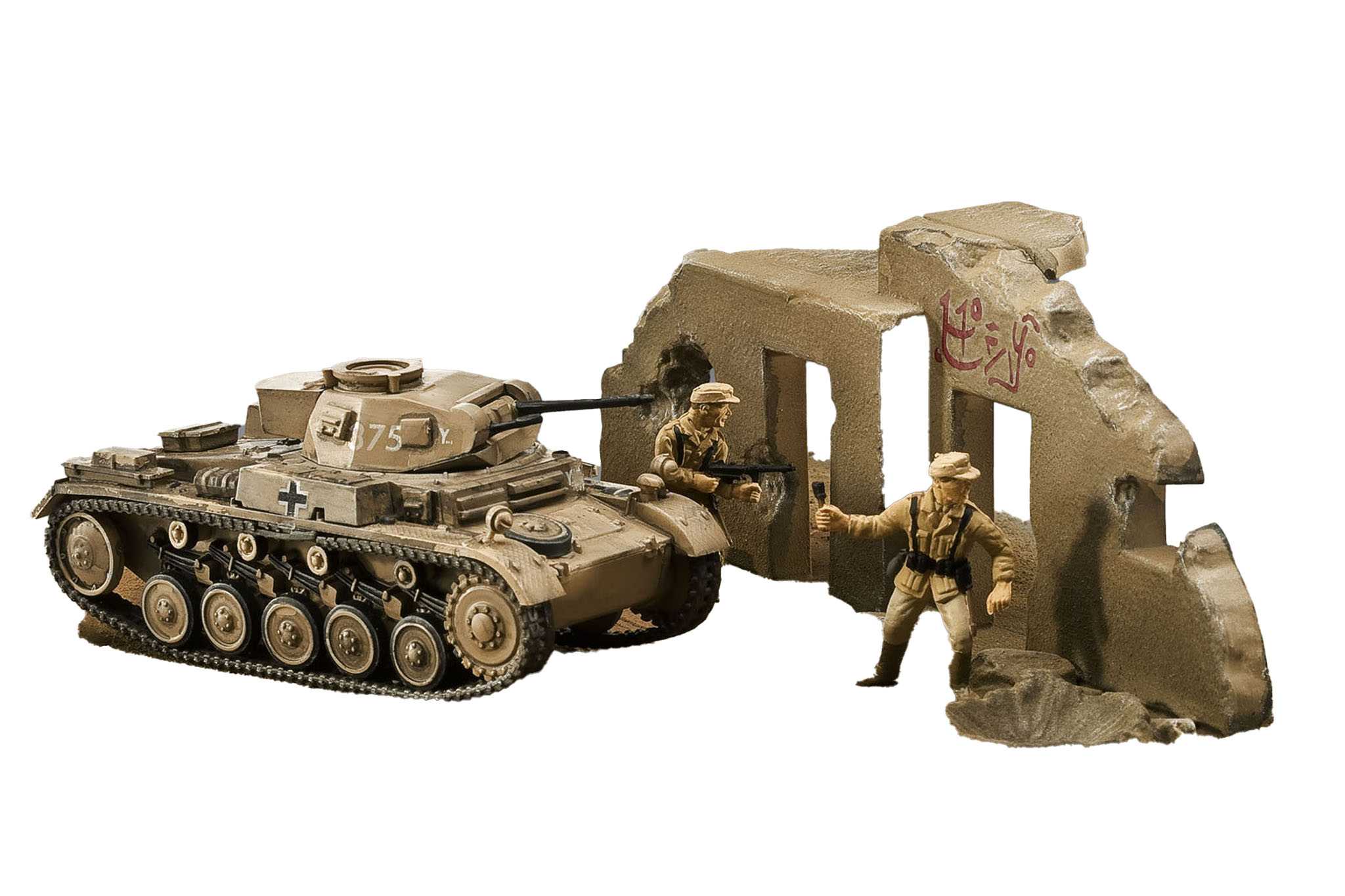 ModelSet tank 63229 - PzKpfw II Ausf. F (1:76)