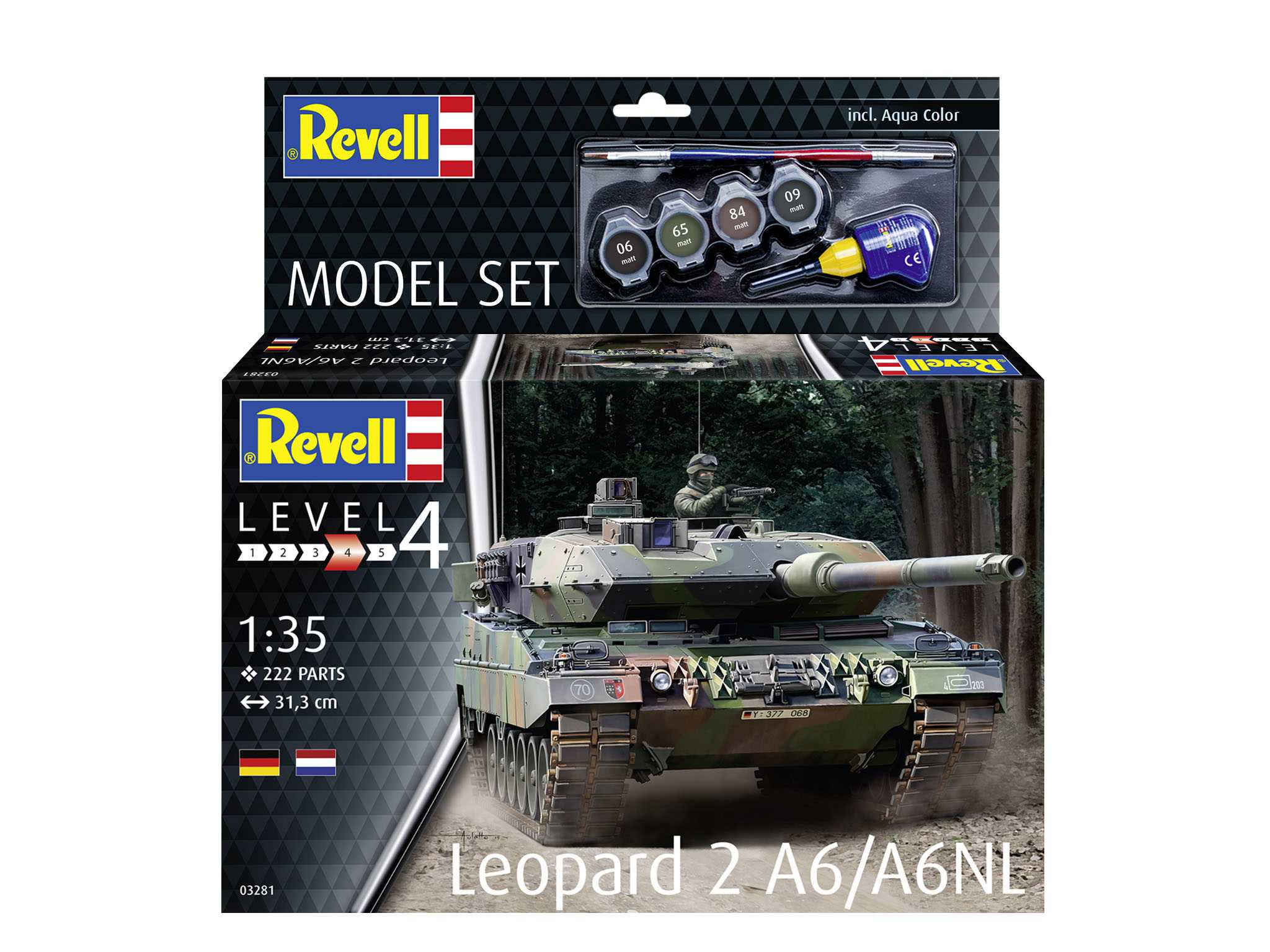 ModelSet tank 63281 - Leopard 2 A6/A6NL (1:35)