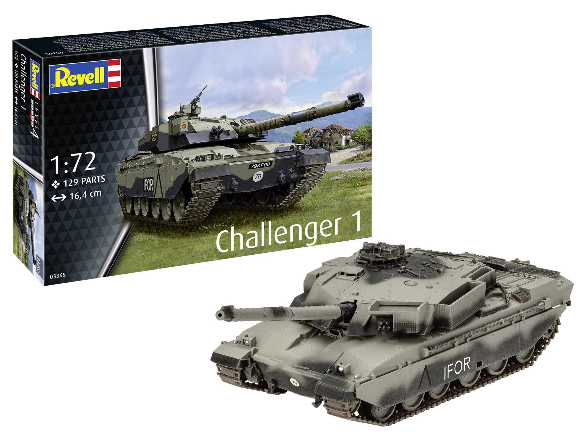 ModelSet tank 63365 - Challenger 1 (1:72)