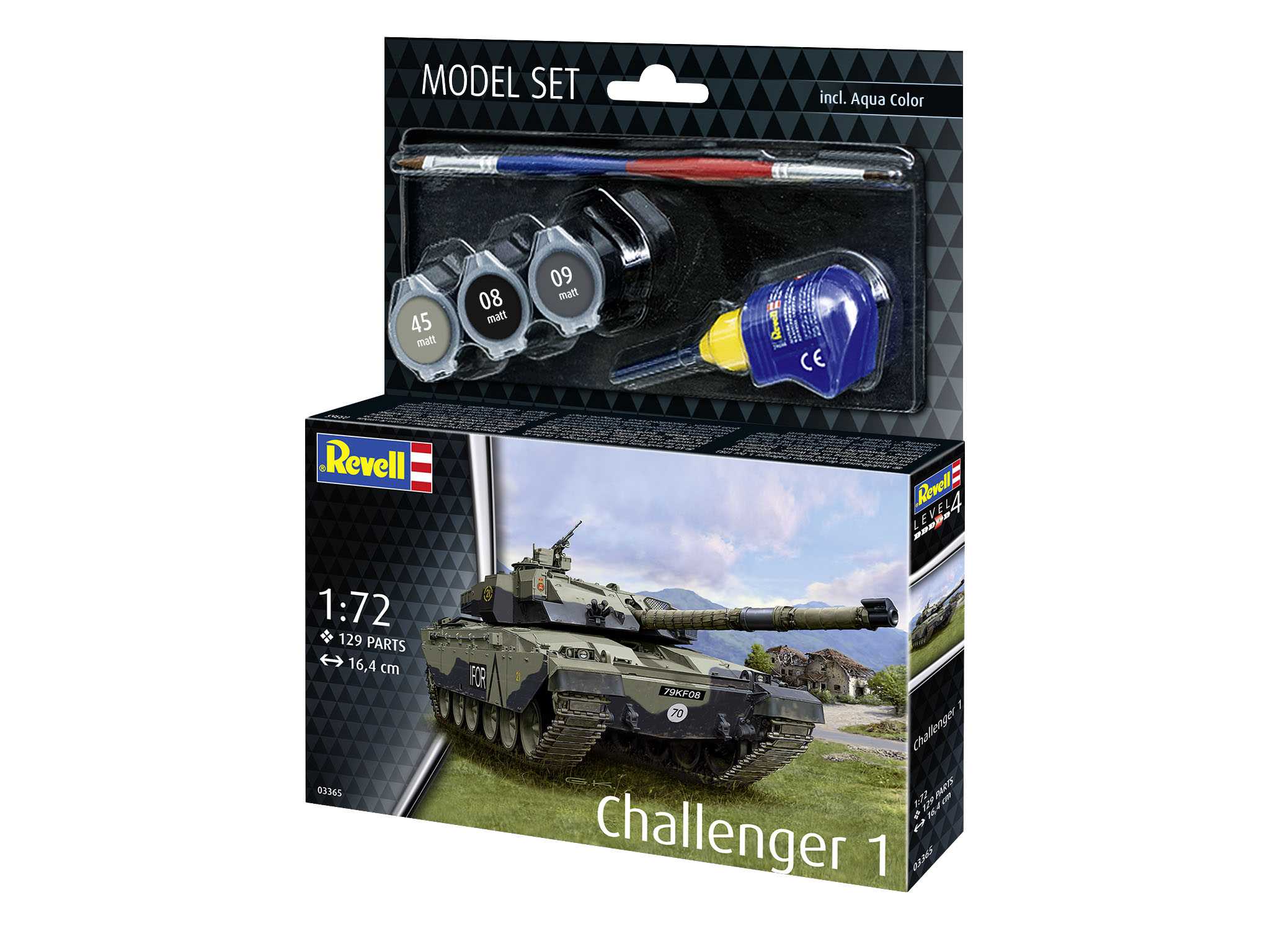 ModelSet tank 63365 - Challenger 1 (1:72)