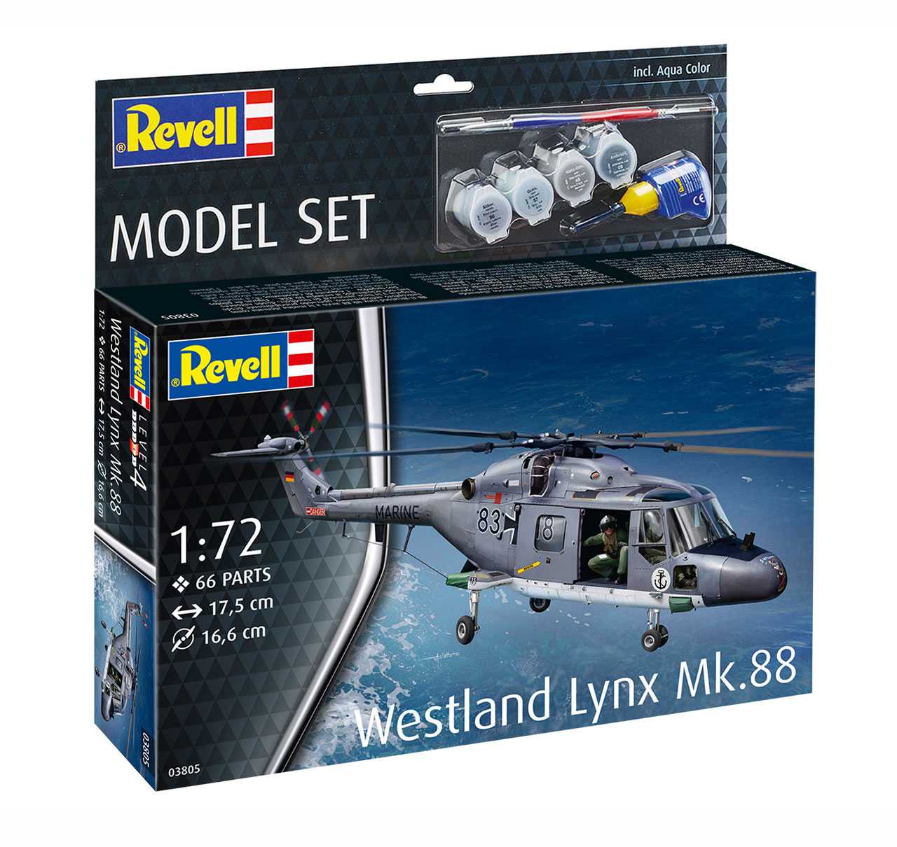 ModelSet vrtulník 63805 - Westland Lynx (1:72)