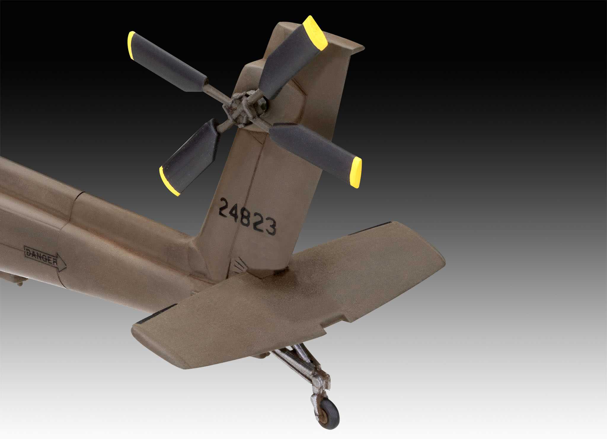 ModelSet vrtulník 63824 - AH-64A Apache (1:72)