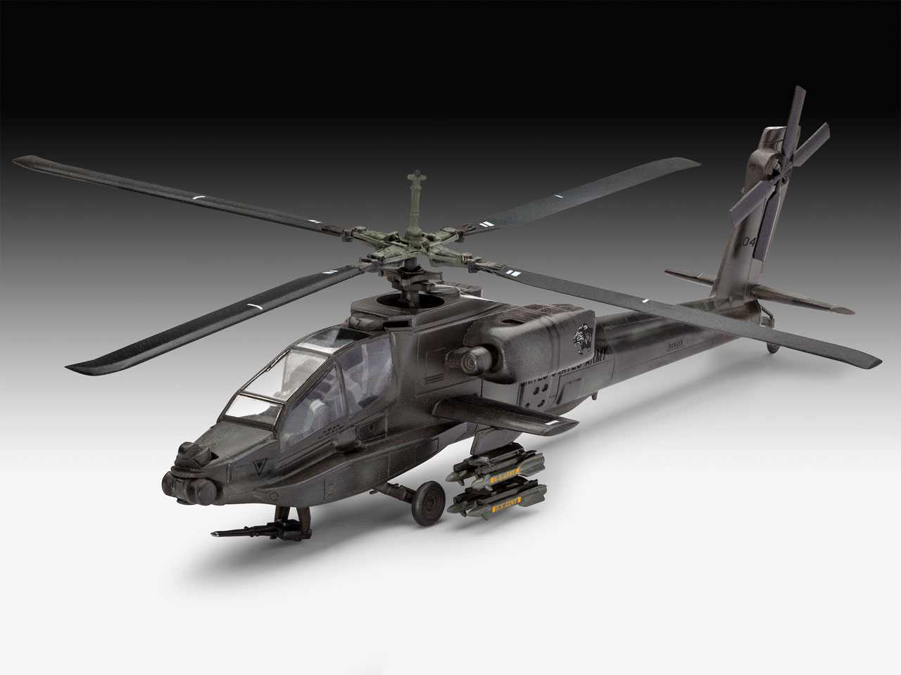 ModelSet vrtulník 64985 - AH-64A Apache (1:100)