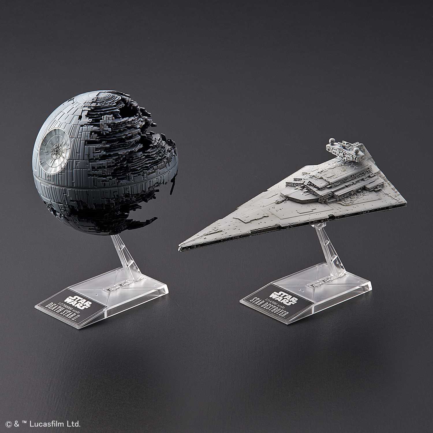 Plastic ModelKit BANDAI SW 01207 - Death Star II + Imperial Star Destroyer