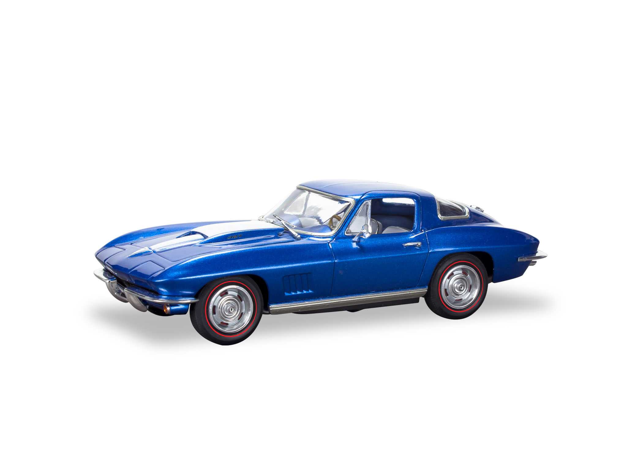 Plastic ModelKit MONOGRAM auto 4517 - 1967 Corvette Sting Ray Sport Coupe 2N1 (1:25)