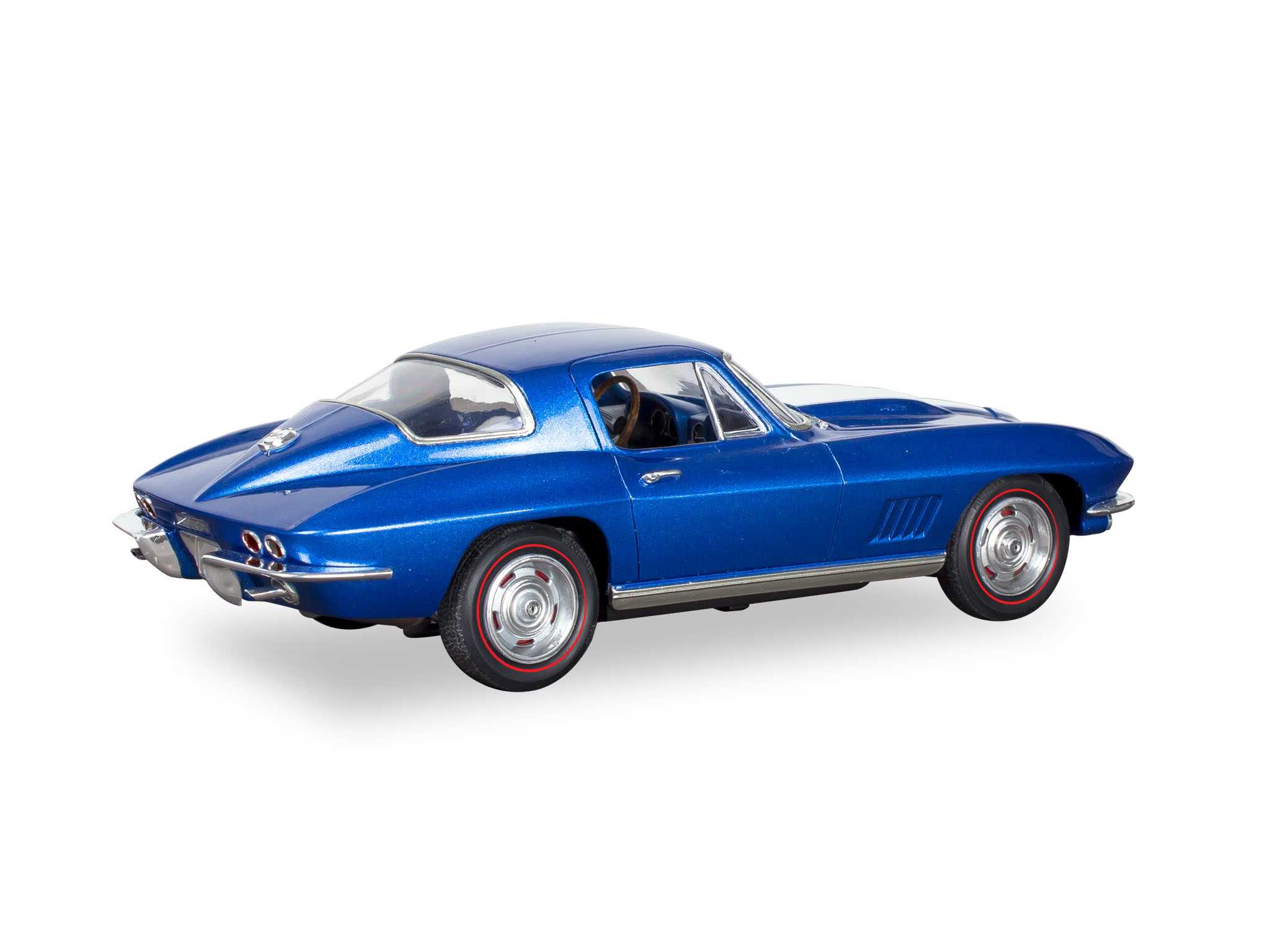 Plastic ModelKit MONOGRAM auto 4517 - 1967 Corvette Sting Ray Sport Coupe 2N1 (1:25)