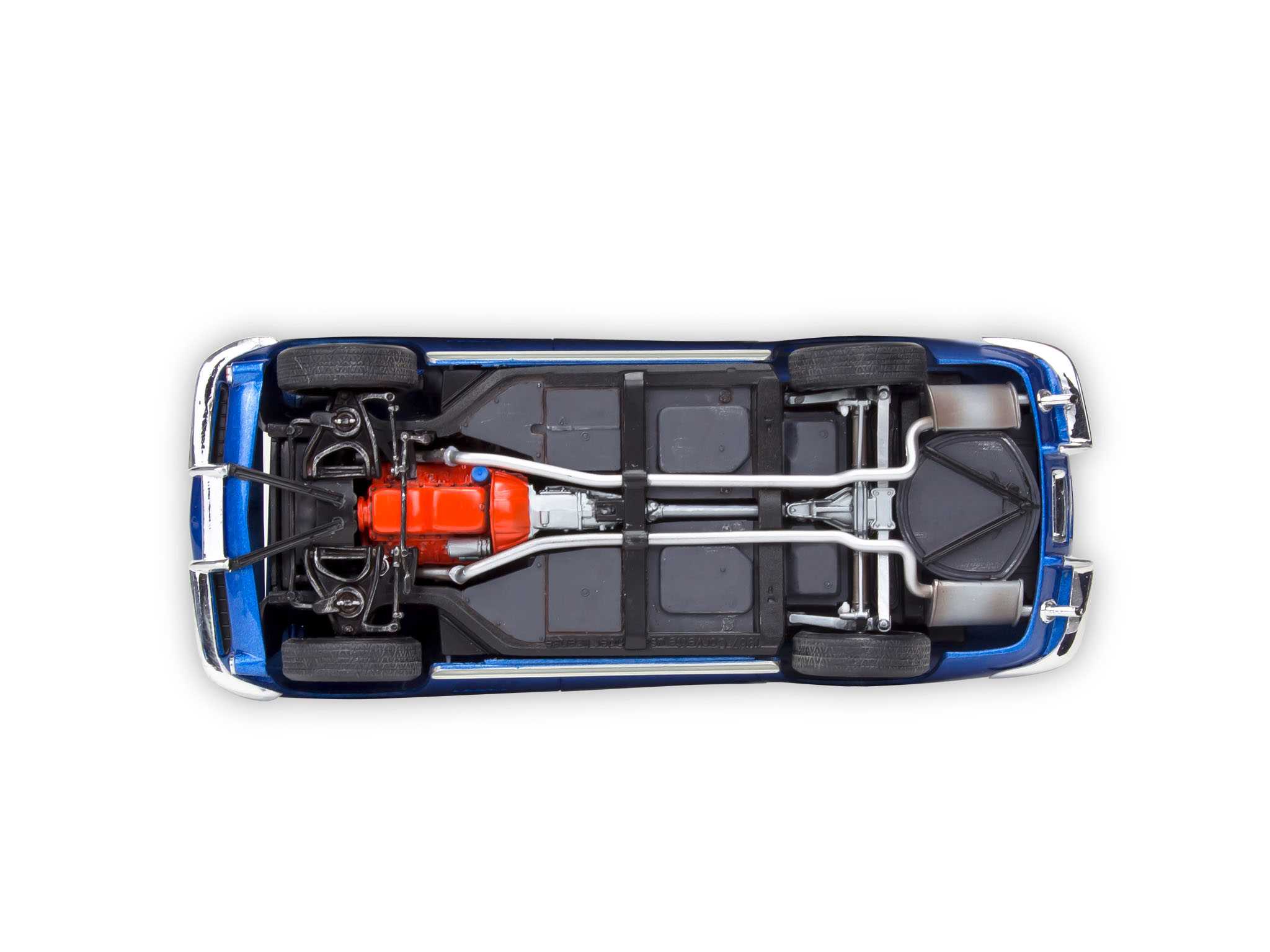 Plastic ModelKit MONOGRAM auto 4517 - 1967 Corvette Sting Ray Sport Coupe 2N1 (1:25)