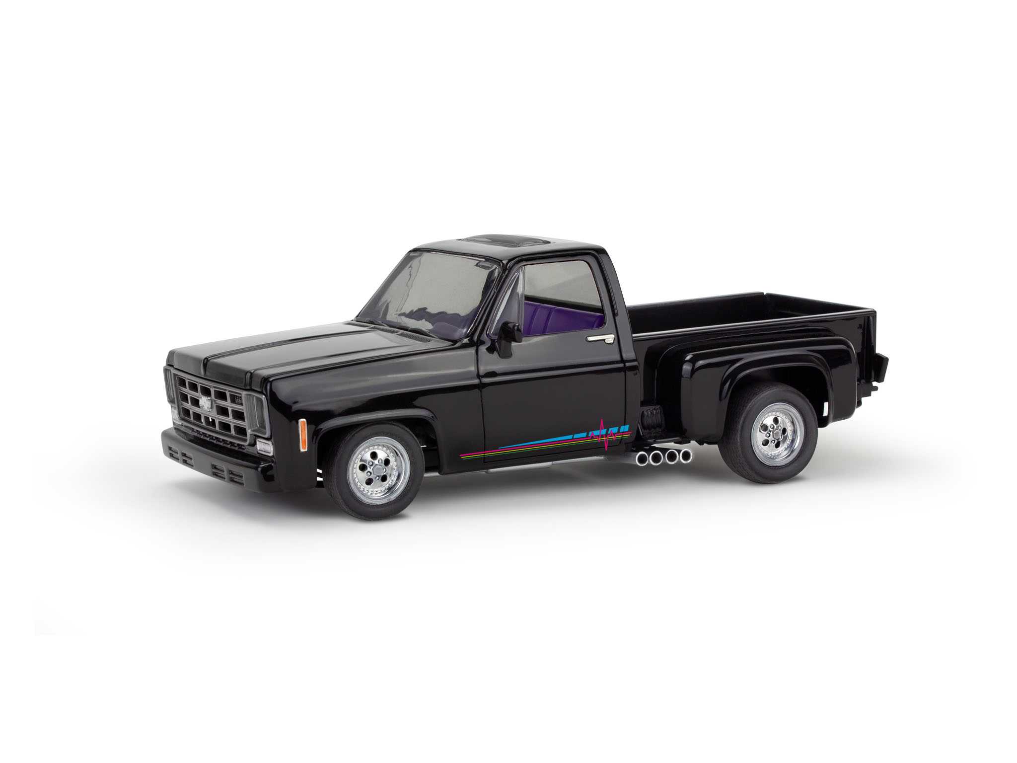 Plastic ModelKit MONOGRAM auto 4552 - 76 Chevy Squarebody Street Truck (1:24)
