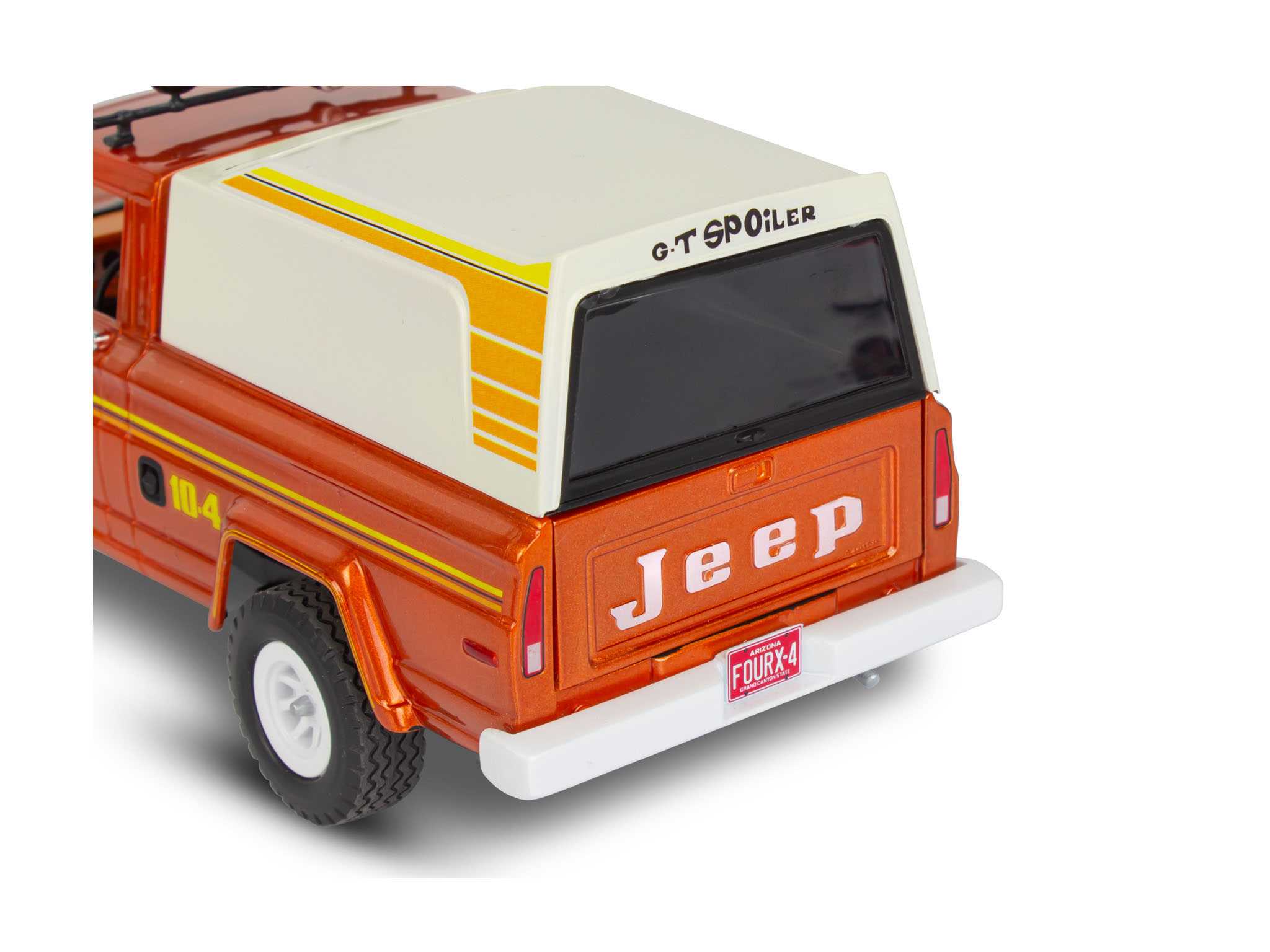 Plastic ModelKit MONOGRAM auto 4568 - Jeep J-10 pickup with camper (1:24)