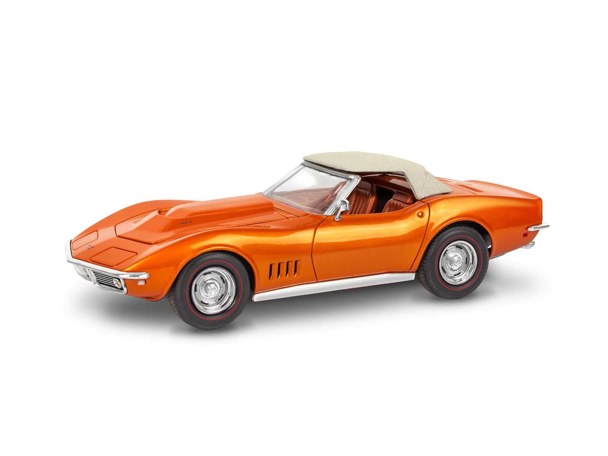 Plastic ModelKit MONOGRAM auto 4572 - '68 Corvette L-88 Roadster (1:25)