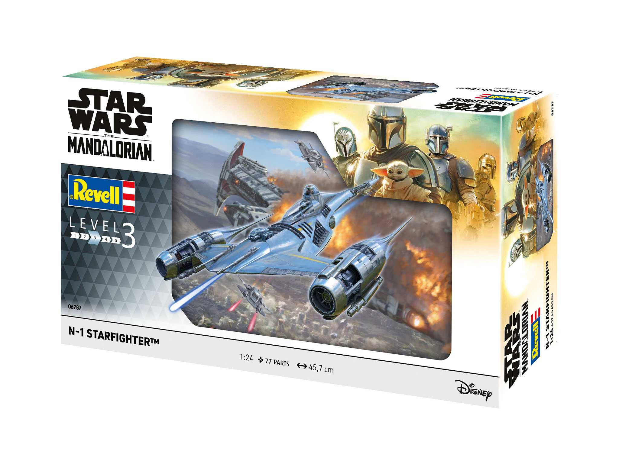 Plastic ModelKit SW 06787 - The Mandalorian: N1 Starfighter (1.24)
