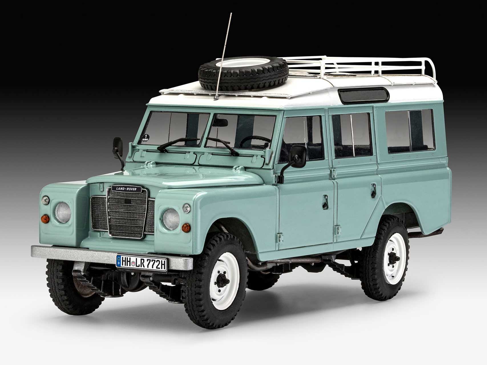 Plastic ModelKit auto 07047 - Land Rover Series III (1:24)