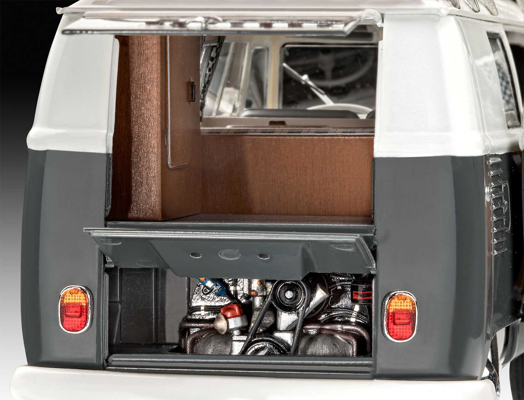 Plastic ModelKit auto 07674 - VW T1 Camper (1:24)