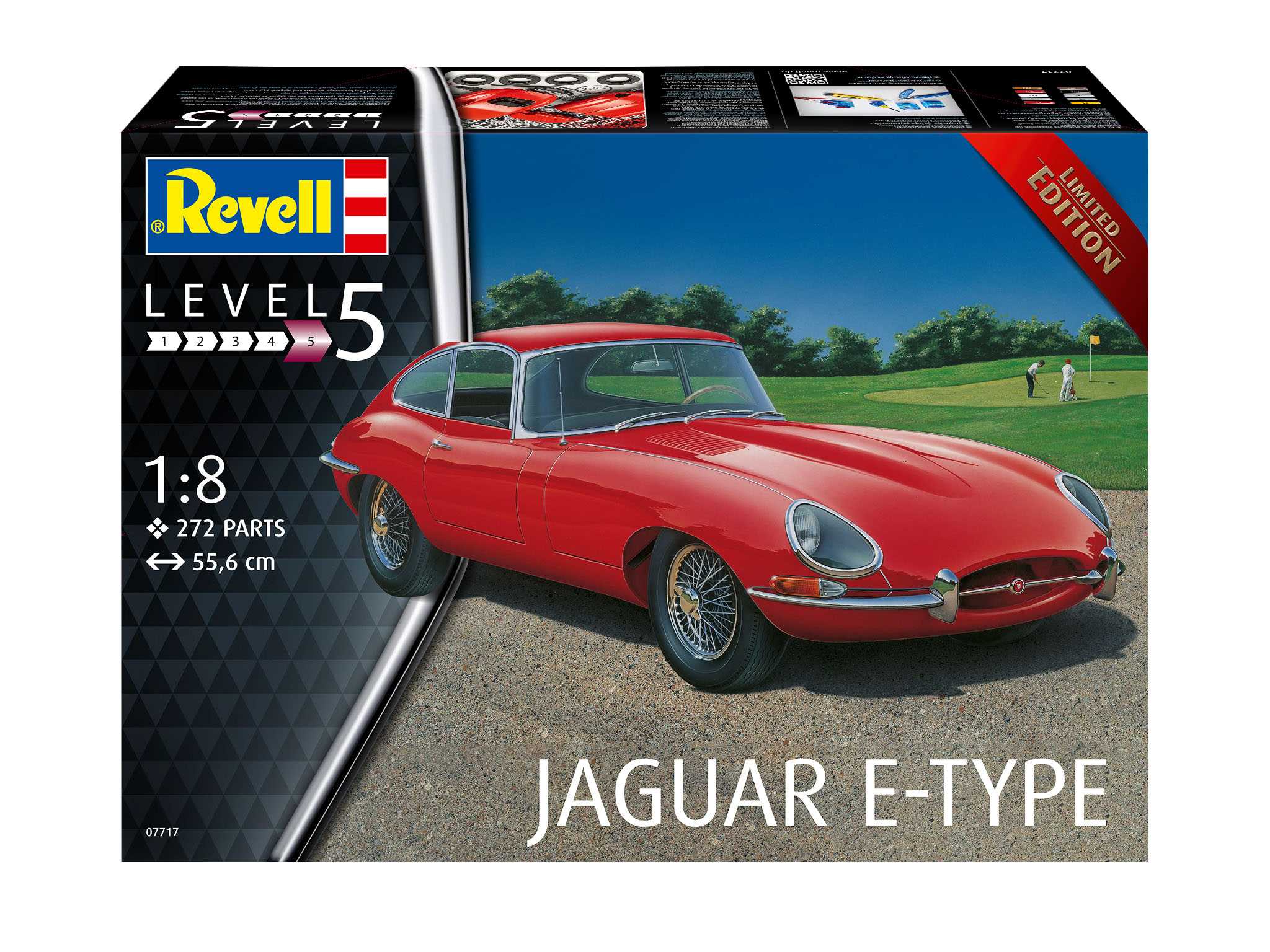 Plastic ModelKit auto 07717 - Jaguar E-Type (1:8)