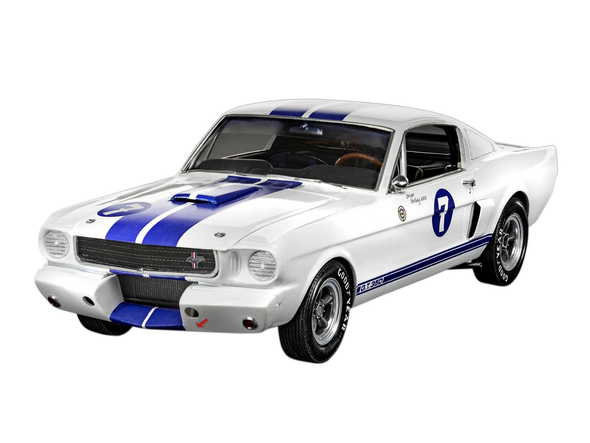 Plastic ModelKit auto 07736 - 1966 Shelby GT 350 R "Stirling Moss" (1:24)