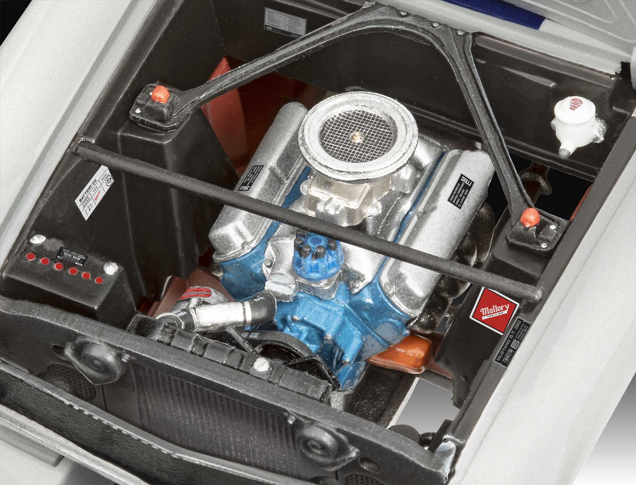 Plastic ModelKit auto 07736 - 1966 Shelby GT 350 R "Stirling Moss" (1:24)