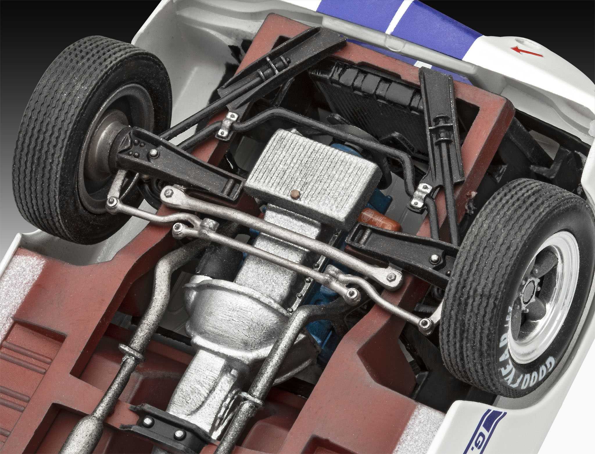 Plastic ModelKit auto 07736 - 1966 Shelby GT 350 R "Stirling Moss" (1:24)