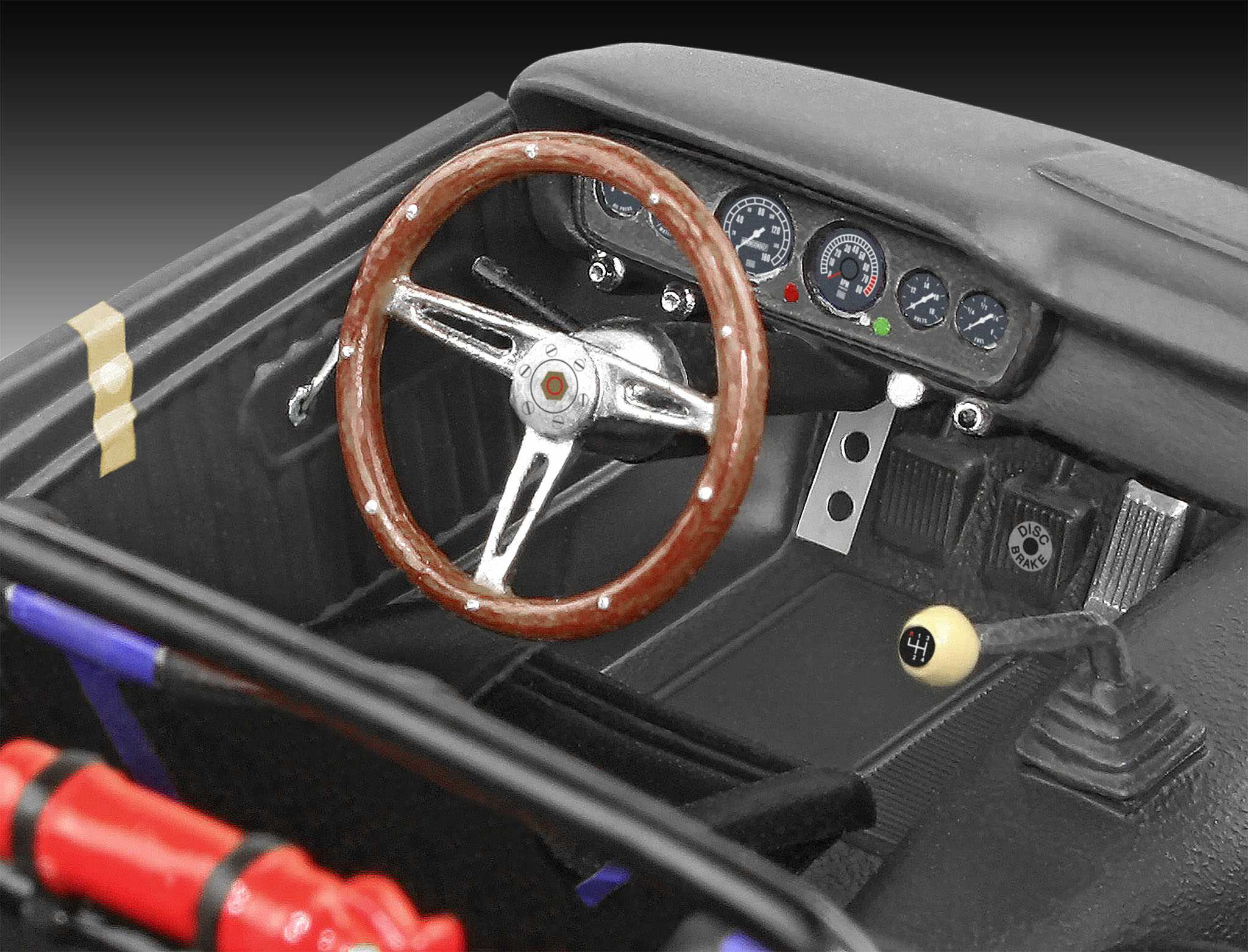 Plastic ModelKit auto 07736 - 1966 Shelby GT 350 R "Stirling Moss" (1:24)