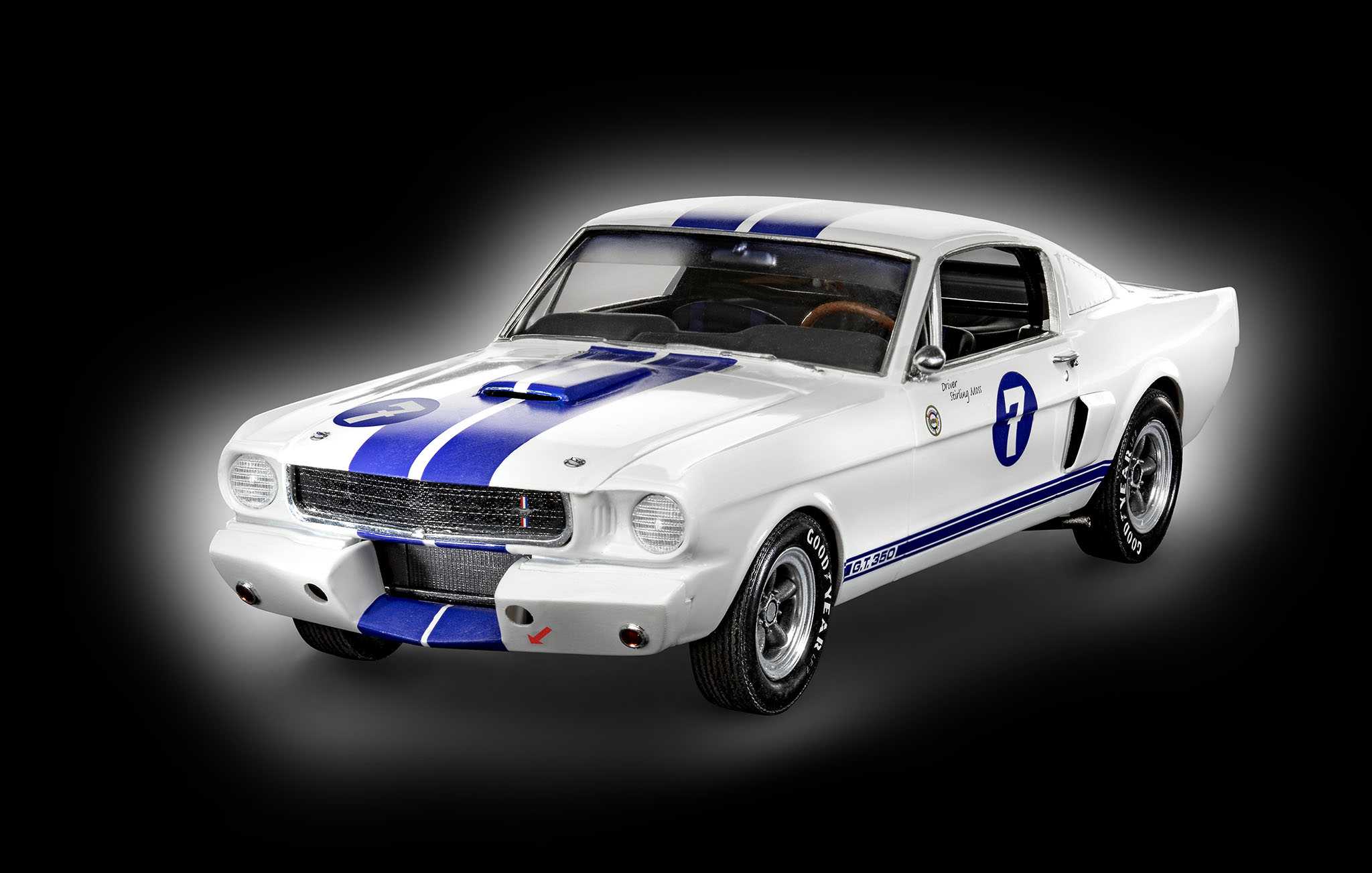 Plastic ModelKit auto 07736 - 1966 Shelby GT 350 R "Stirling Moss" (1:24)
