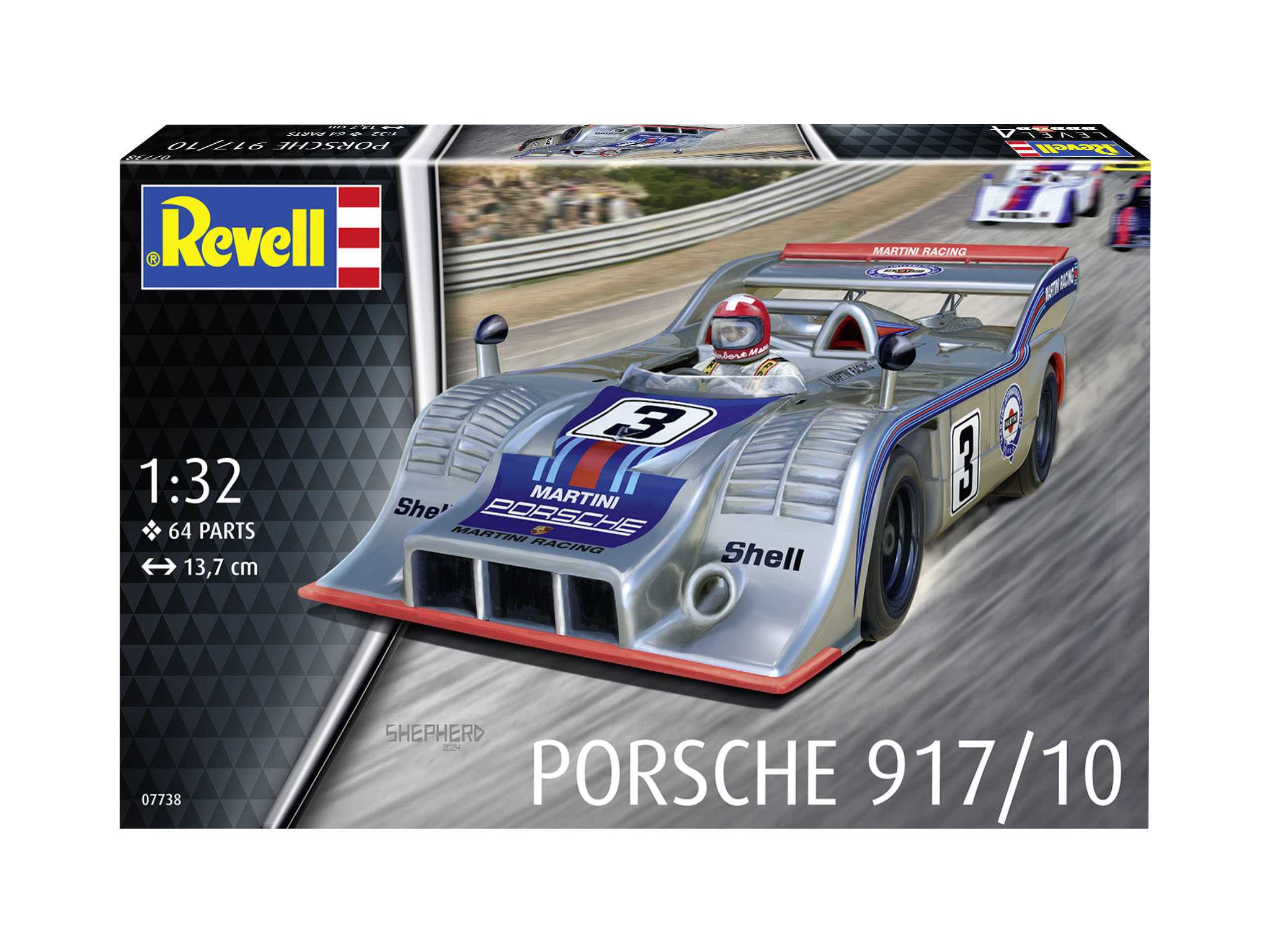 Plastic ModelKit auto 07738 - Porsche 917 (1:32)