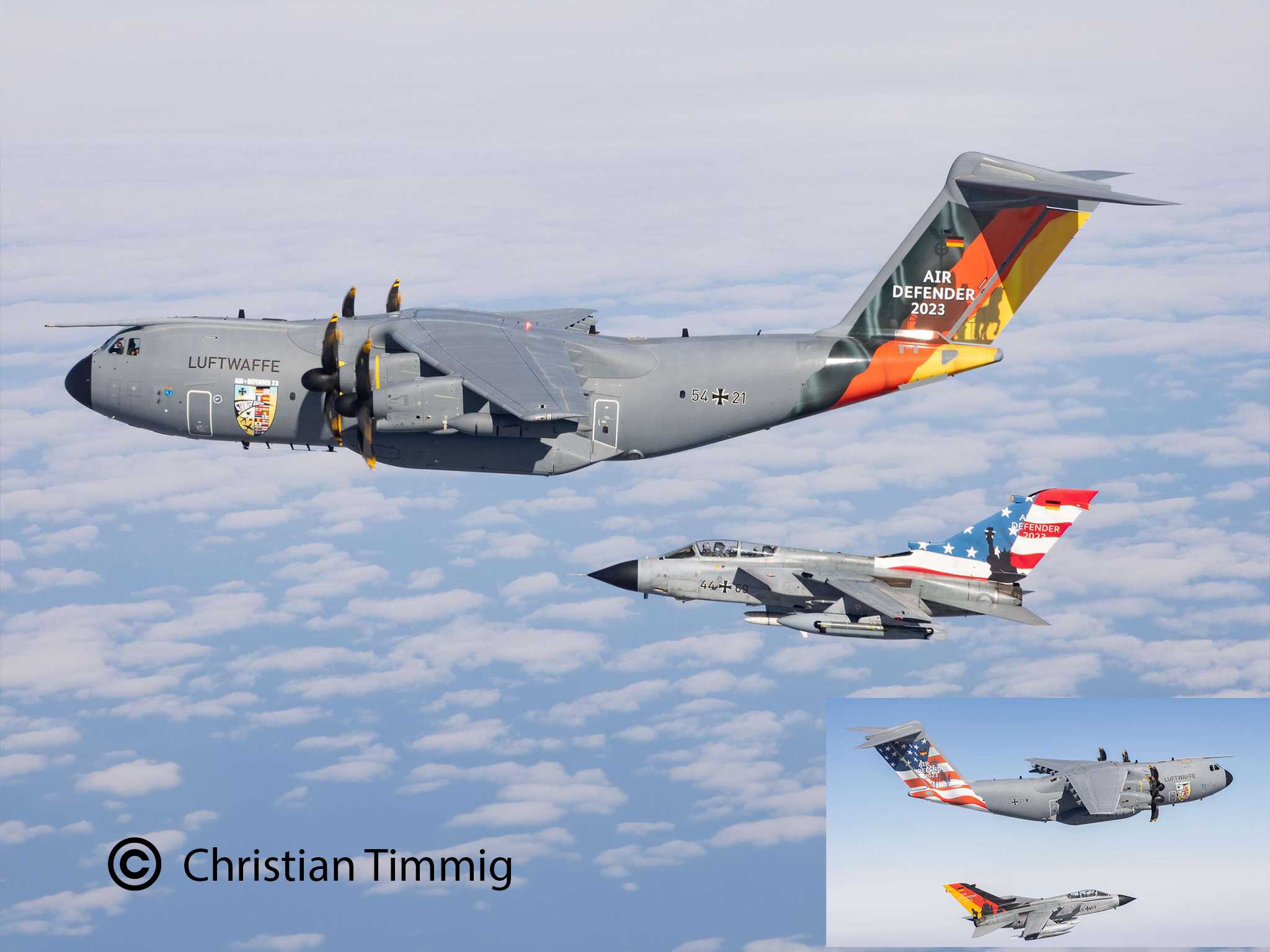 Plastic ModelKit letadla 03789 - Air Defender (1:144)