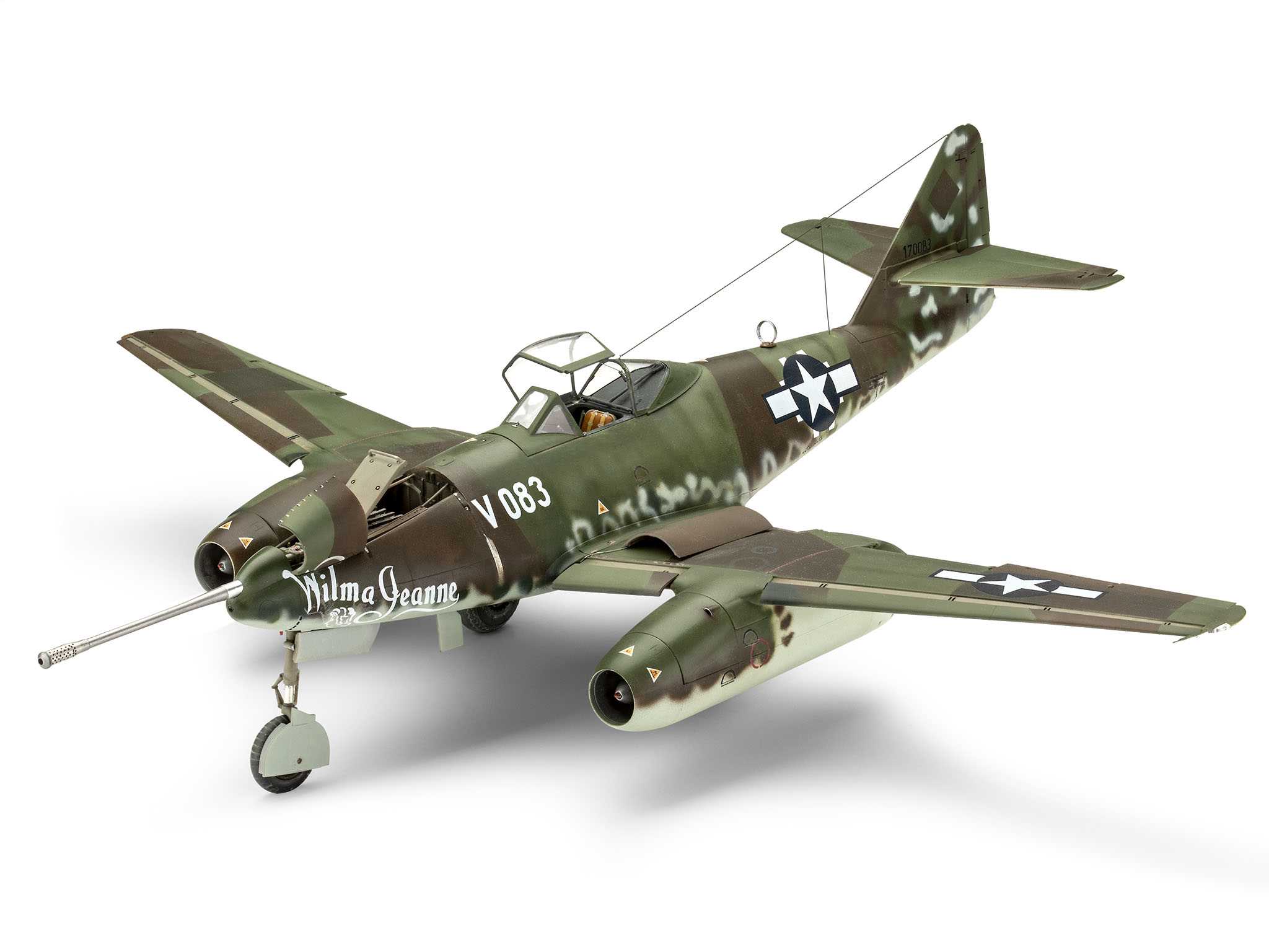 Plastic ModelKit letadlo 03749 - Messerschmitt Me262A-1a/U4 (1:32)
