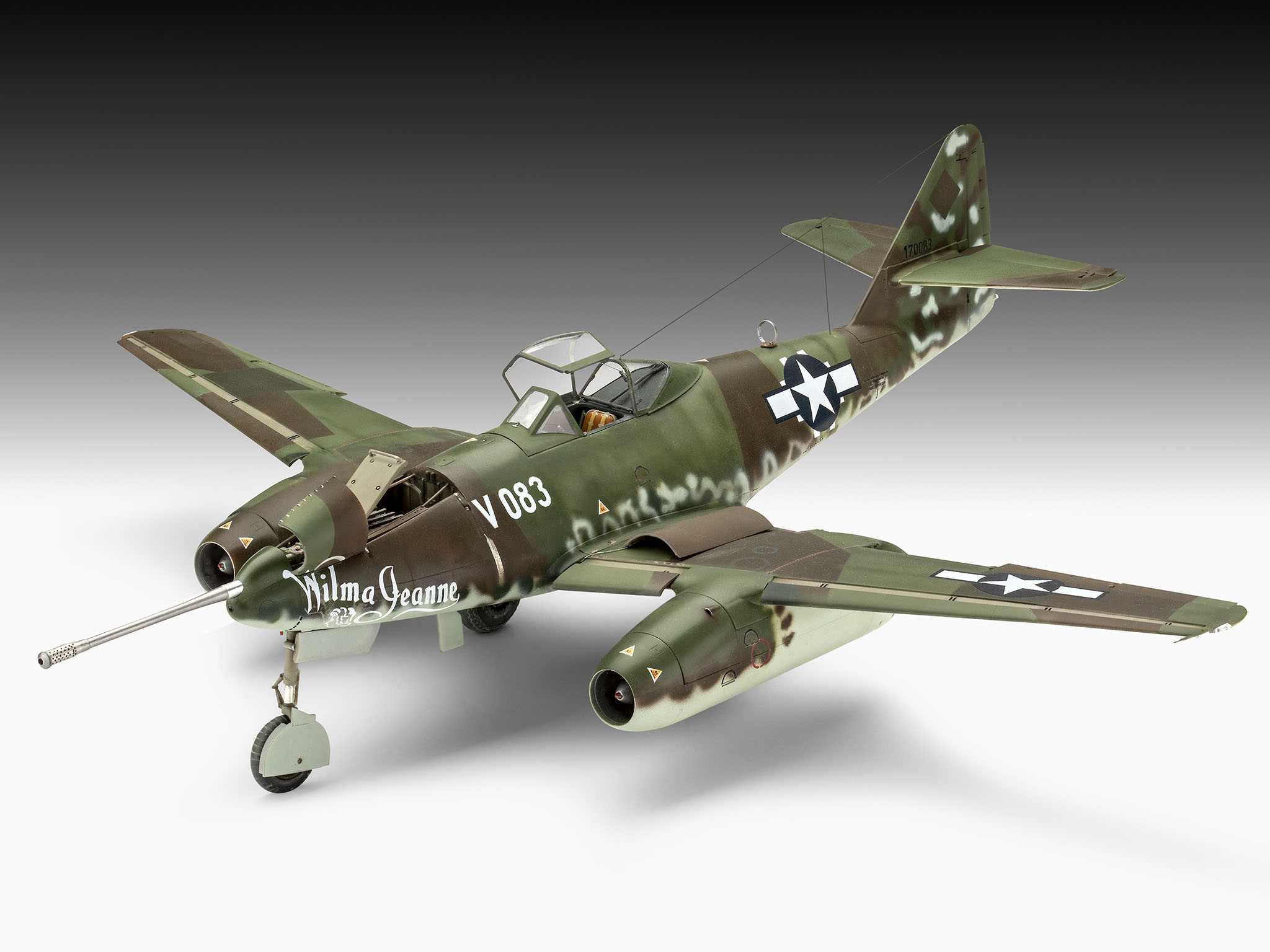 Plastic ModelKit letadlo 03749 - Messerschmitt Me262A-1a/U4 (1:32)