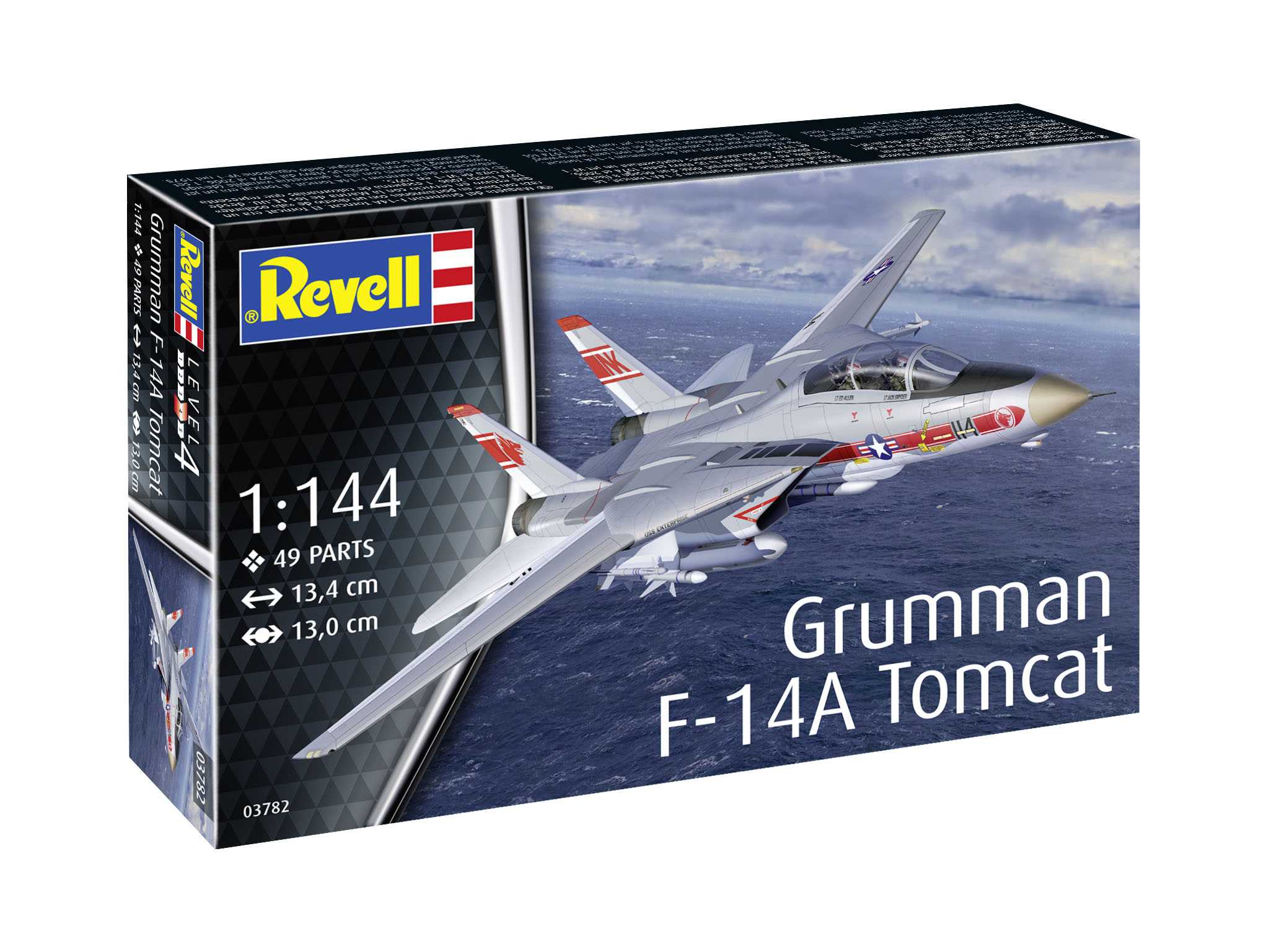 Plastic ModelKit letadlo 03782 - Grumman F-14A Tomcat (1:144)