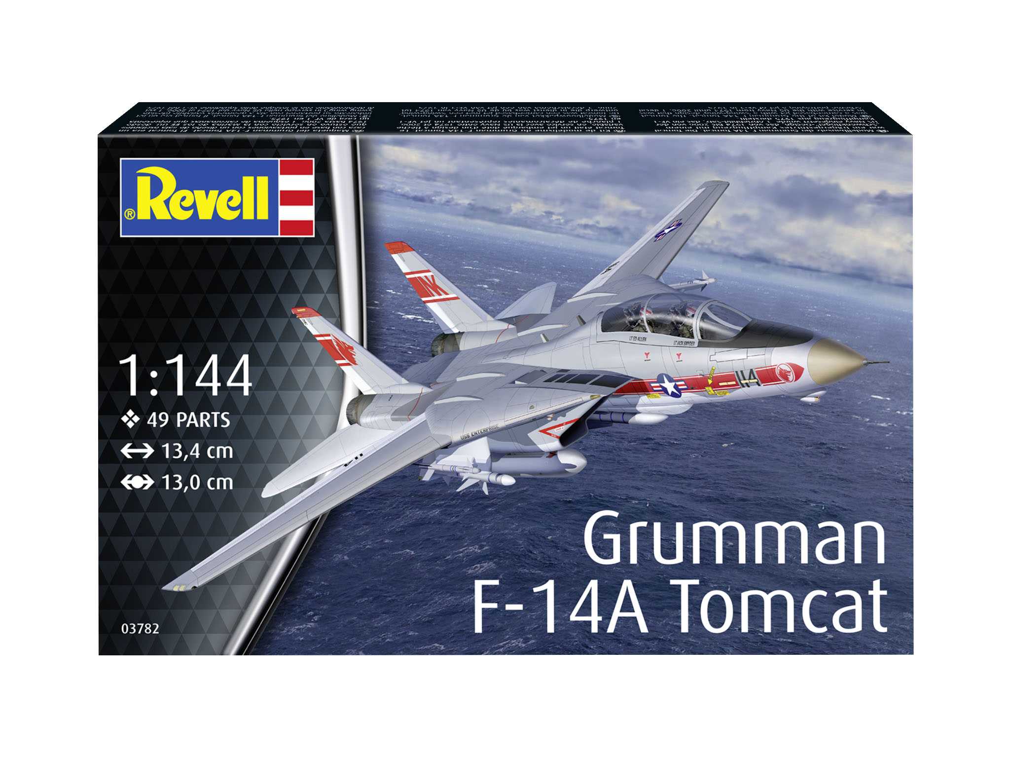 Plastic ModelKit letadlo 03782 - Grumman F-14A Tomcat (1:144)