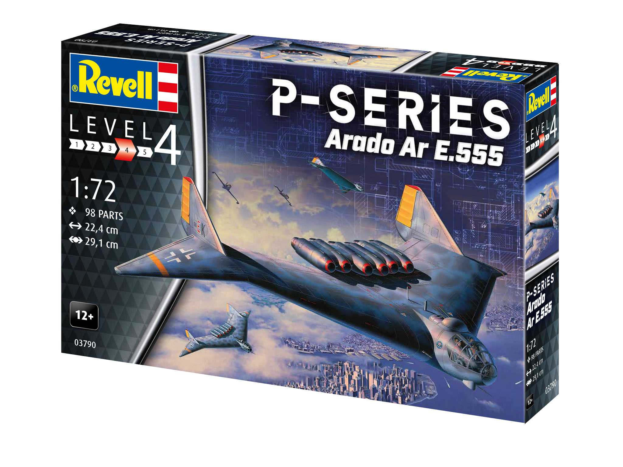 Plastic ModelKit letadlo 03790 - P-Series - AR555 (1:72)