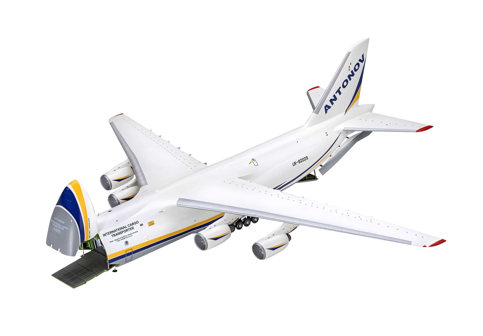 Plastic ModelKit letadlo 03807 - Antonov An-124 Ruslan (1:144)