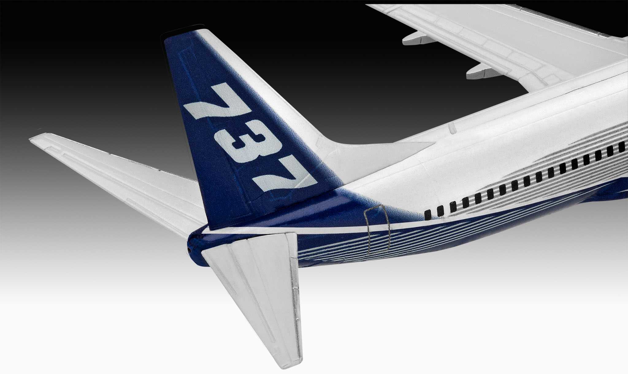 Plastic ModelKit letadlo 03809 - Boeing 737-800 (1:288)