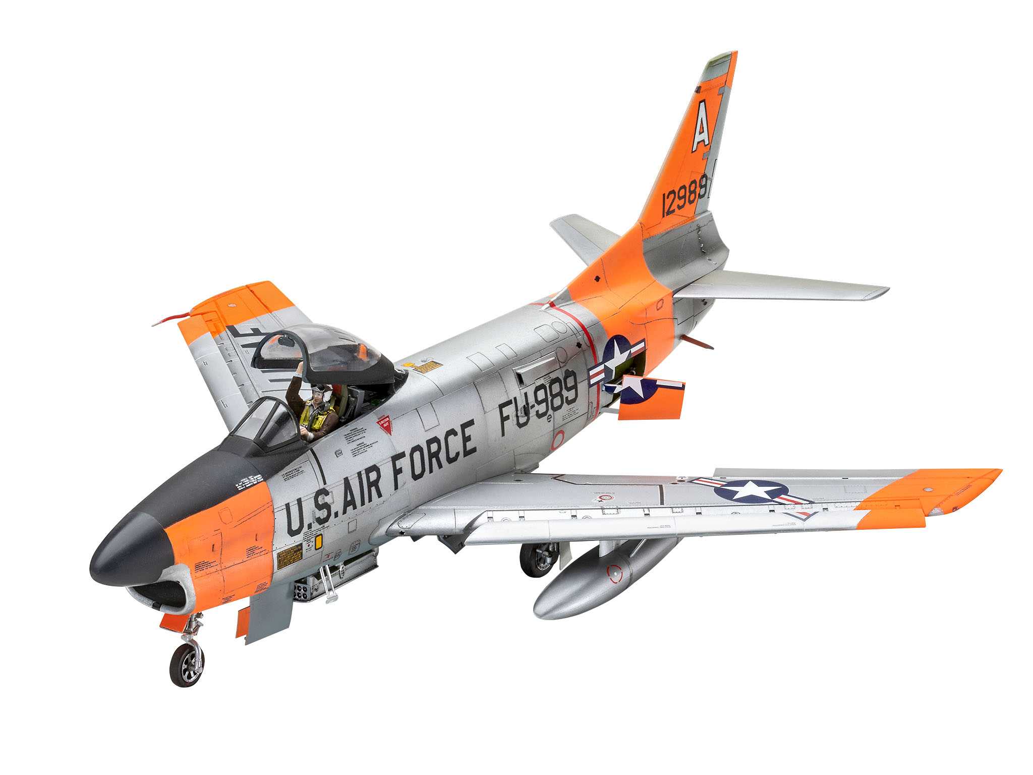 Plastic ModelKit letadlo 03832 - F-86D Dog Sabre (1:48)