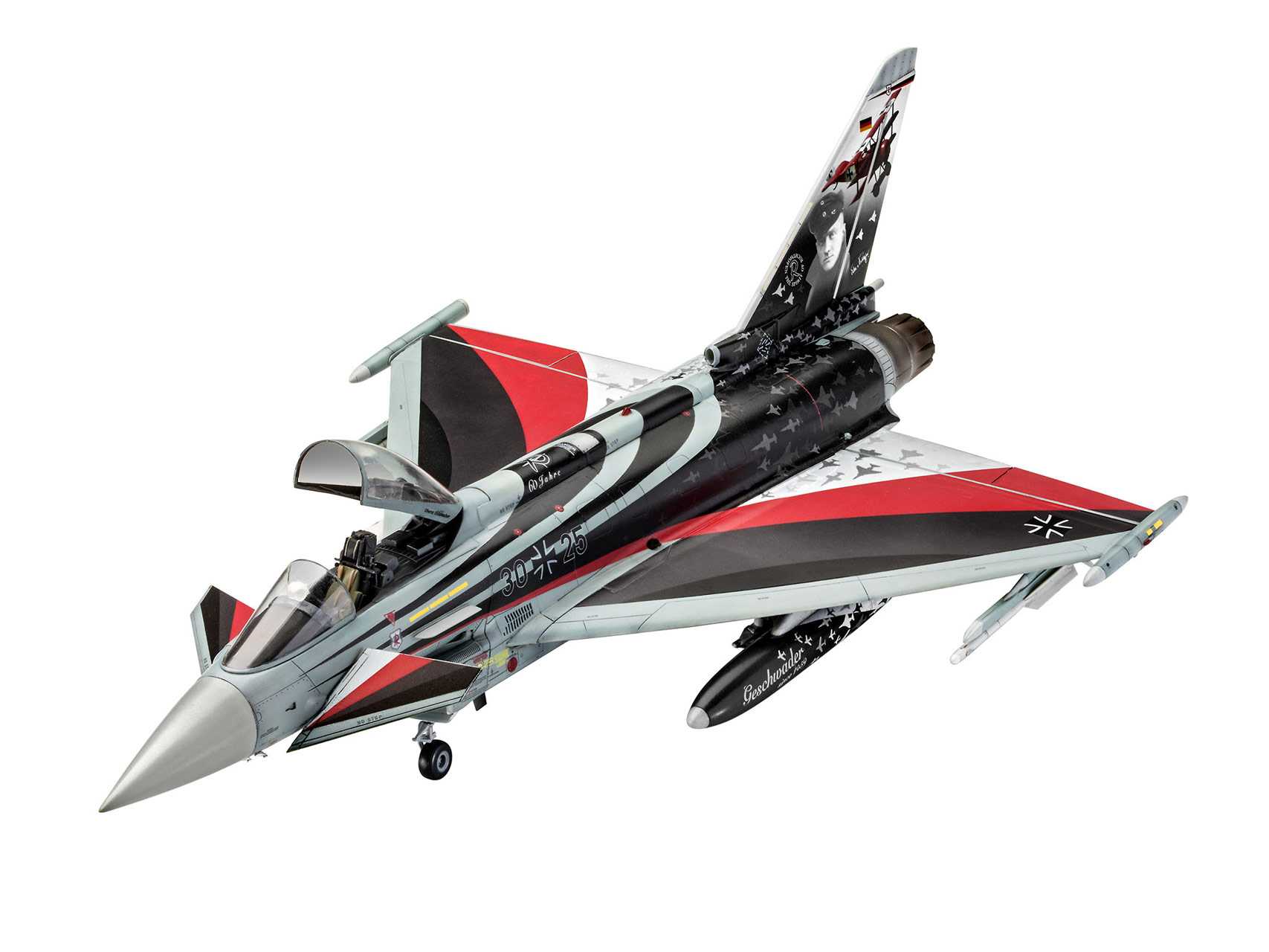 Plastic ModelKit letadlo 03848 - Eurofighter Typhoon "BARON SPIRIT" (1:48)
