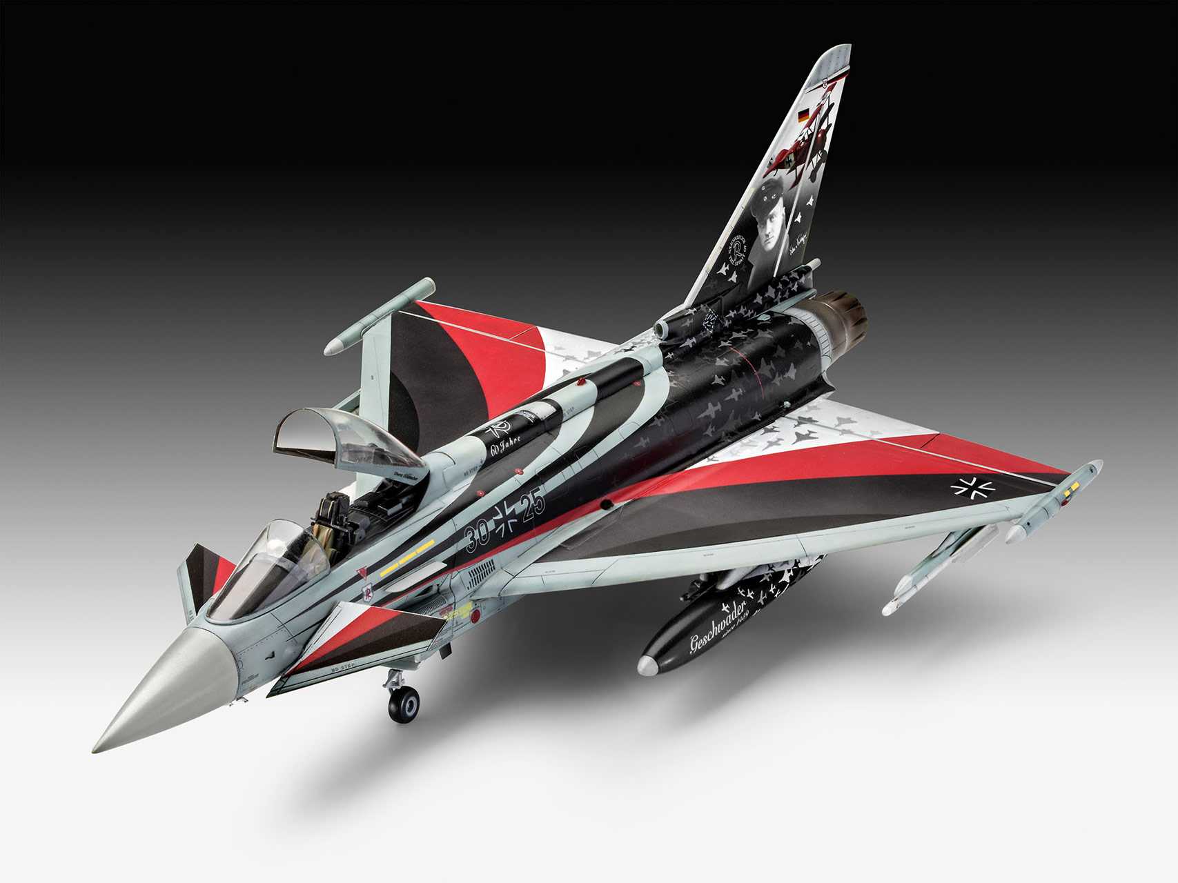 Plastic ModelKit letadlo 03848 - Eurofighter Typhoon "BARON SPIRIT" (1:48)