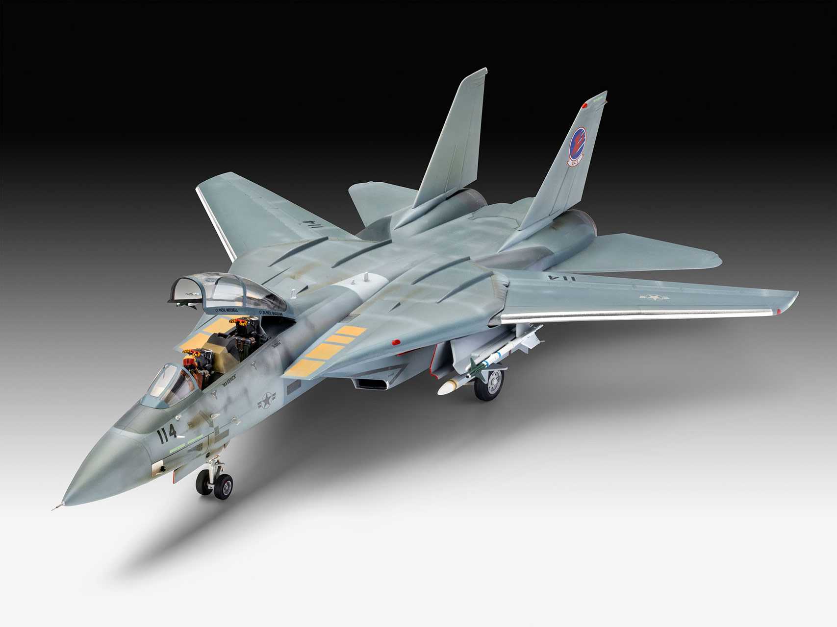 Plastic ModelKit letadlo 03865 - Maverick's F-14A Tomcat ‘Top Gun’ (1:48)