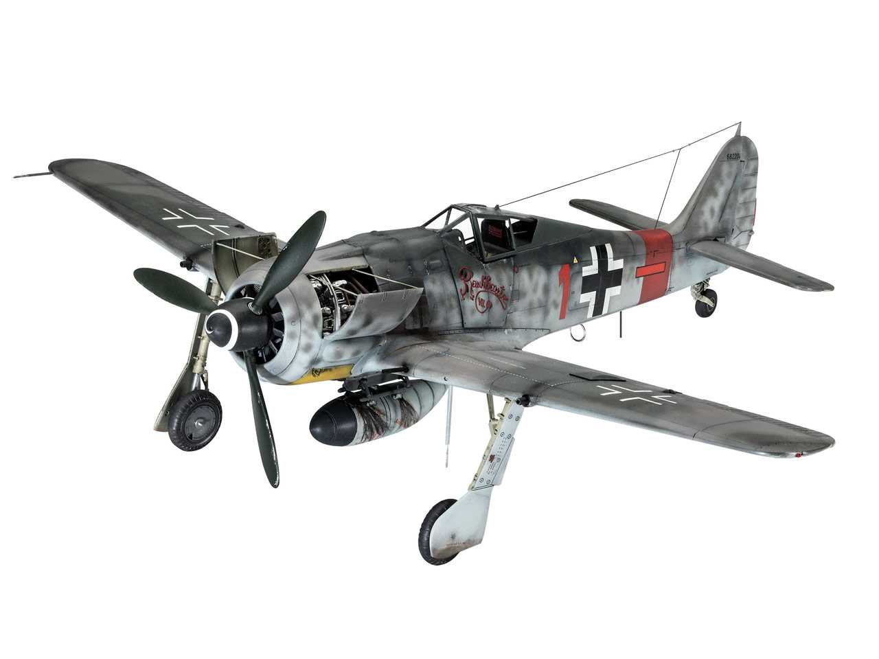 Plastic ModelKit letadlo 03874 - Fw190 A-8 "Sturmbock" (1:32)