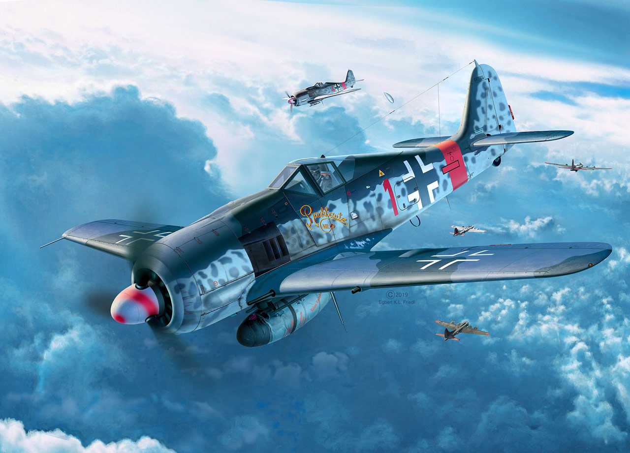 Plastic ModelKit letadlo 03874 - Fw190 A-8 "Sturmbock" (1:32)