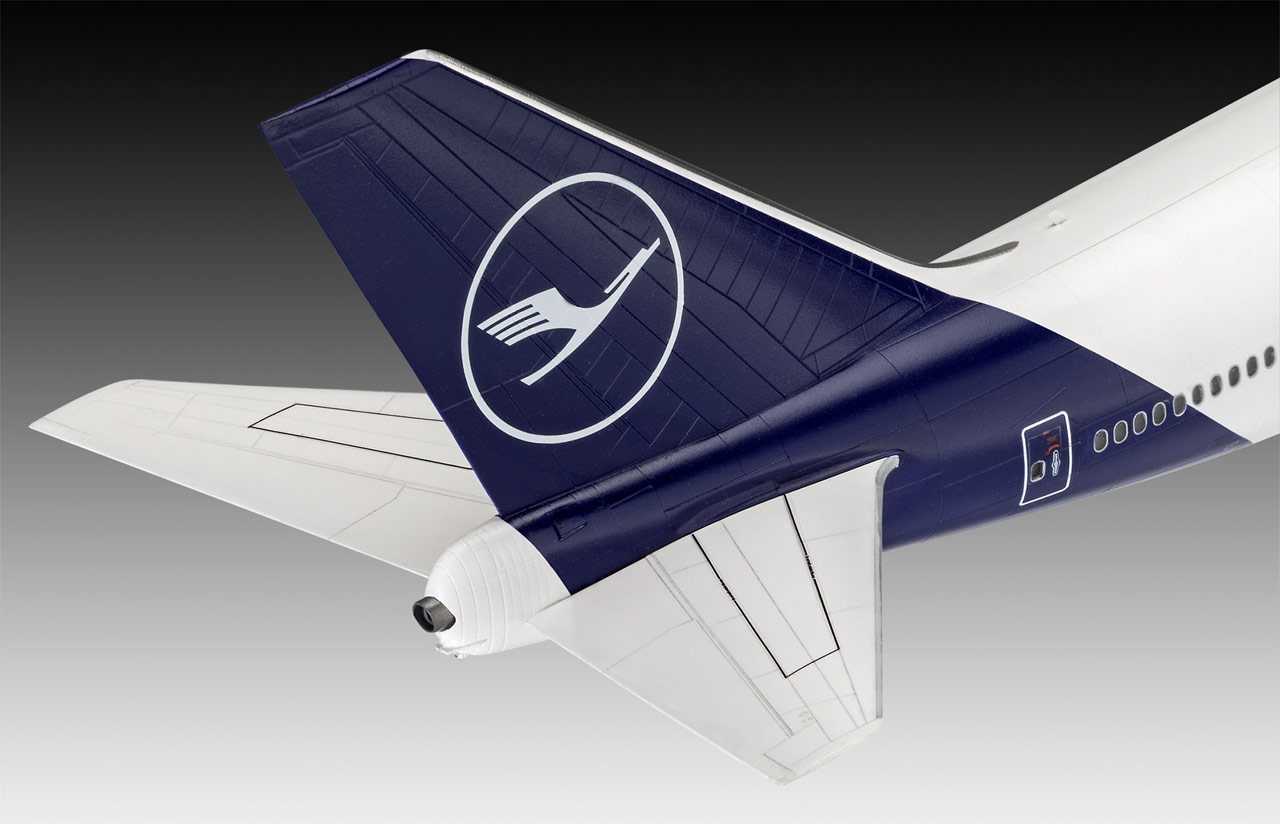 Plastic ModelKit letadlo 03891 - Boeing 747-8 Lufthansa "New Livery" (1:144)