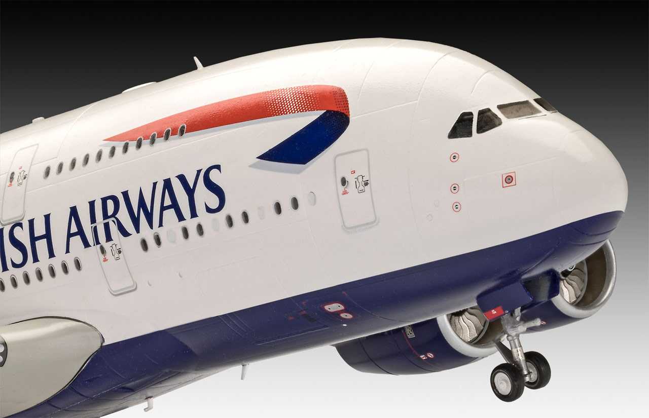 Plastic ModelKit letadlo 03922 - A380-800 British Airways (1:144)