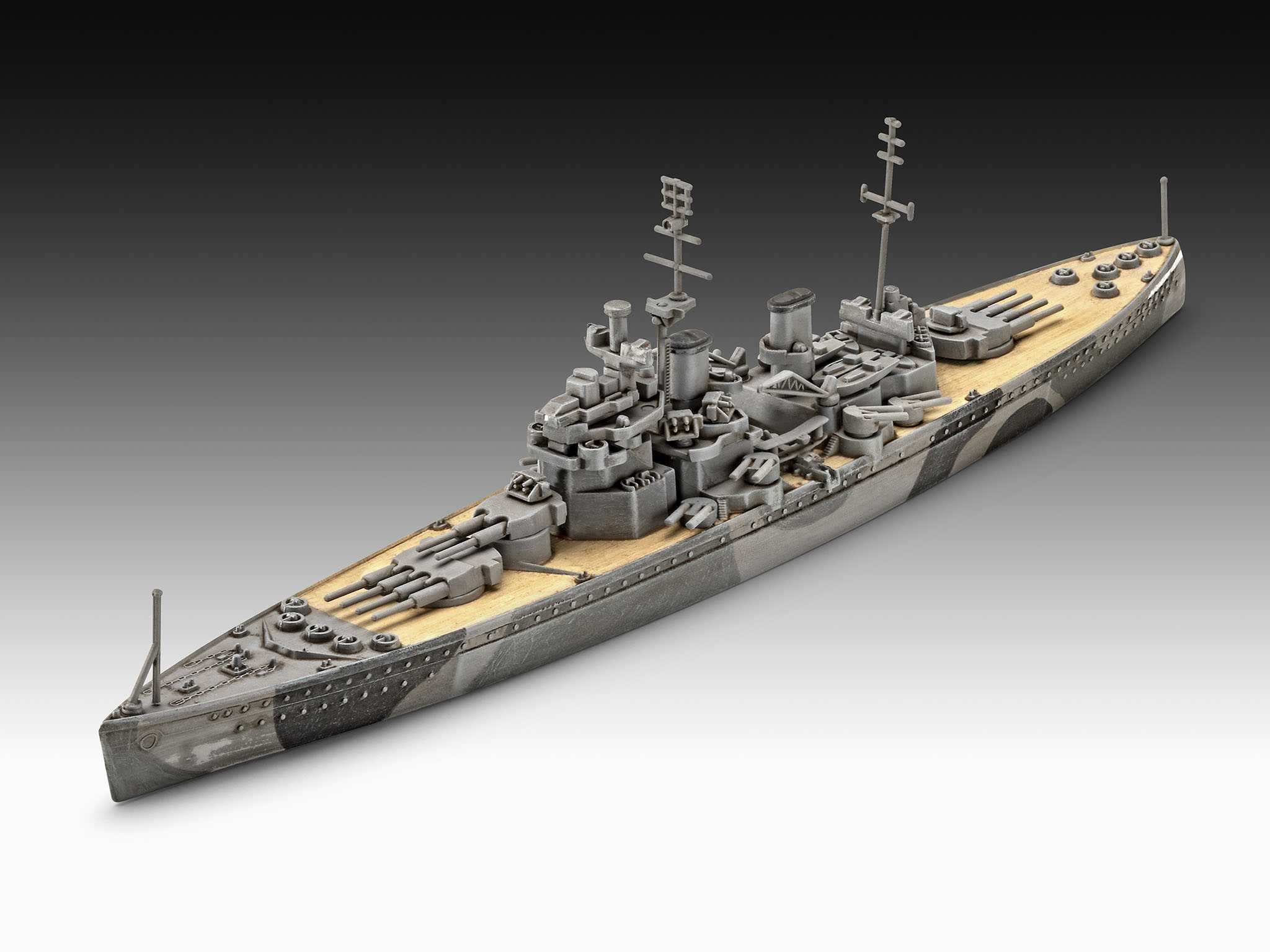 Plastic ModelKit loď 05182 - HMS Duke of York (1:1200)
