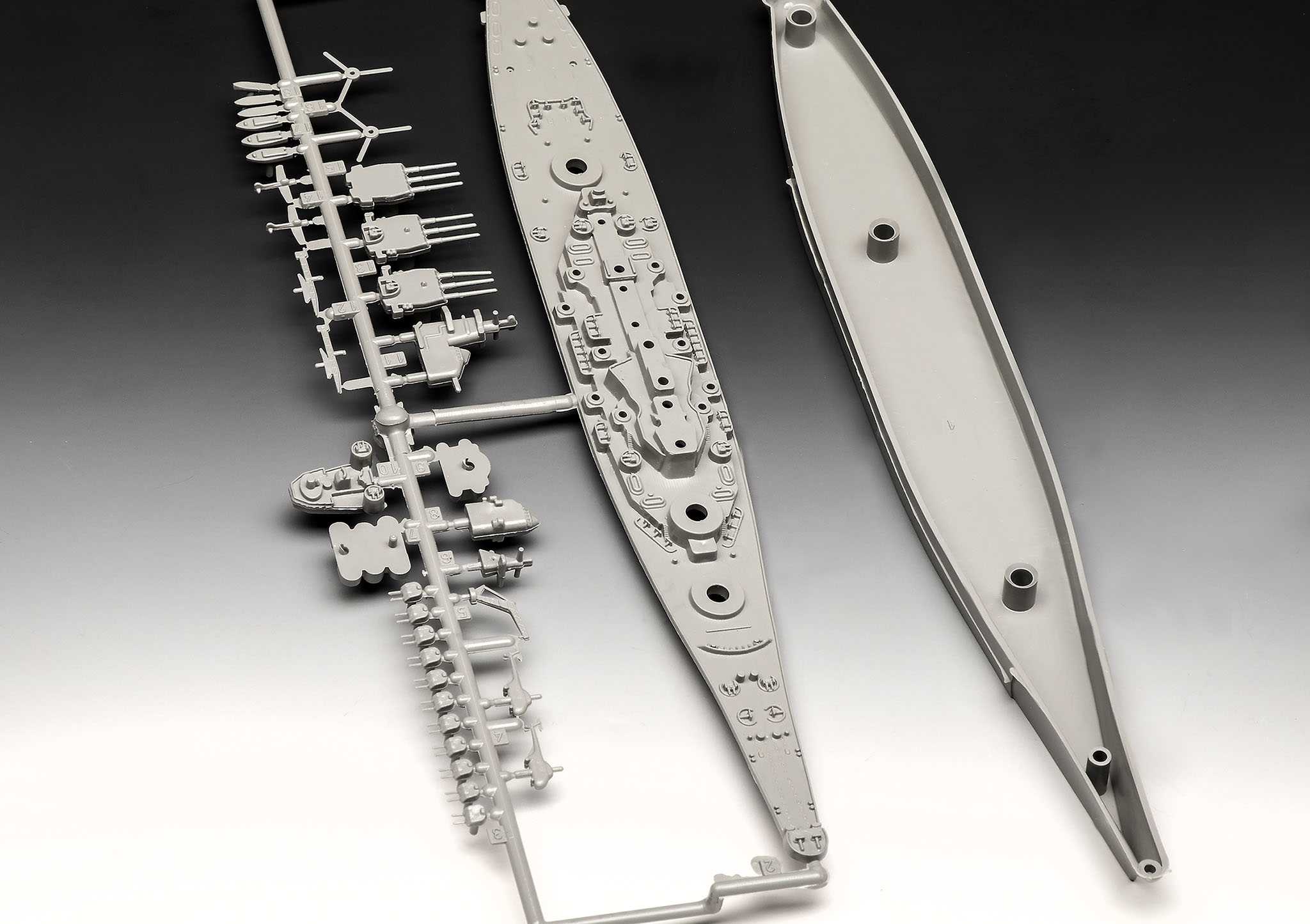 Plastic ModelKit loď 05183 - USS New Jersey (1:1200)