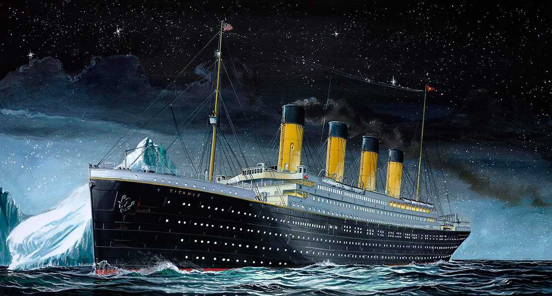 Plastic ModelKit loď 05804 - R.M.S. Titanic (1:1200)
