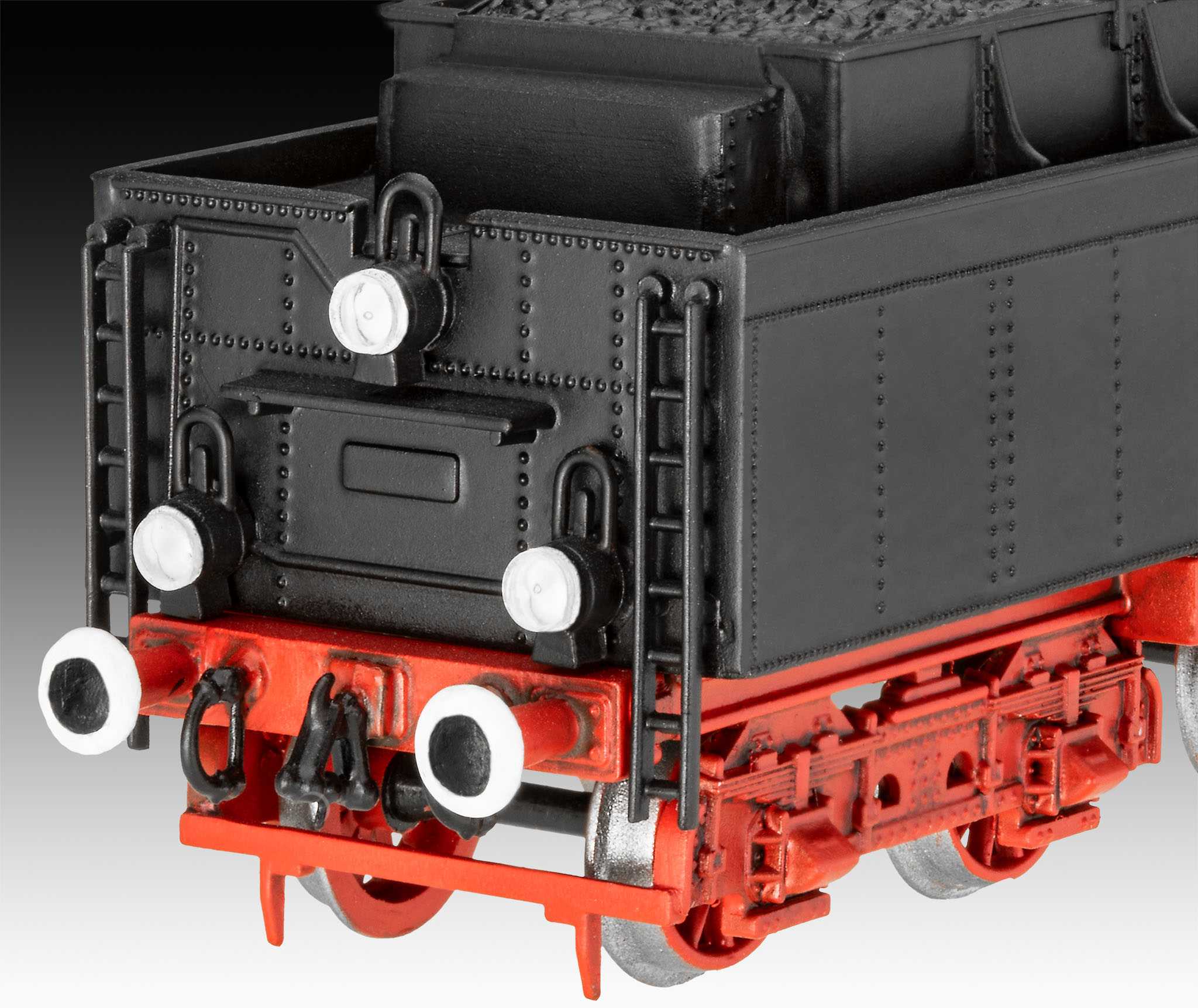 Plastic ModelKit lokomotiva 02168 - Express locomotive S3/6 BR18(5) with Tender 2‘2’T (1:87)