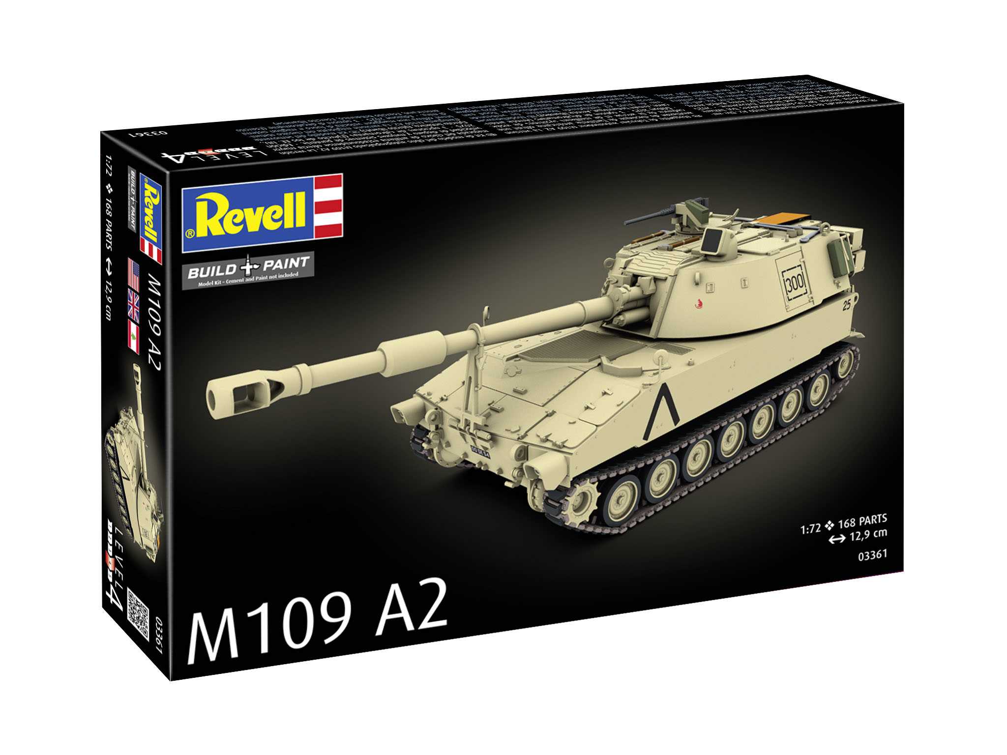 Plastic ModelKit military 03361 - M109 A2 (1:72)